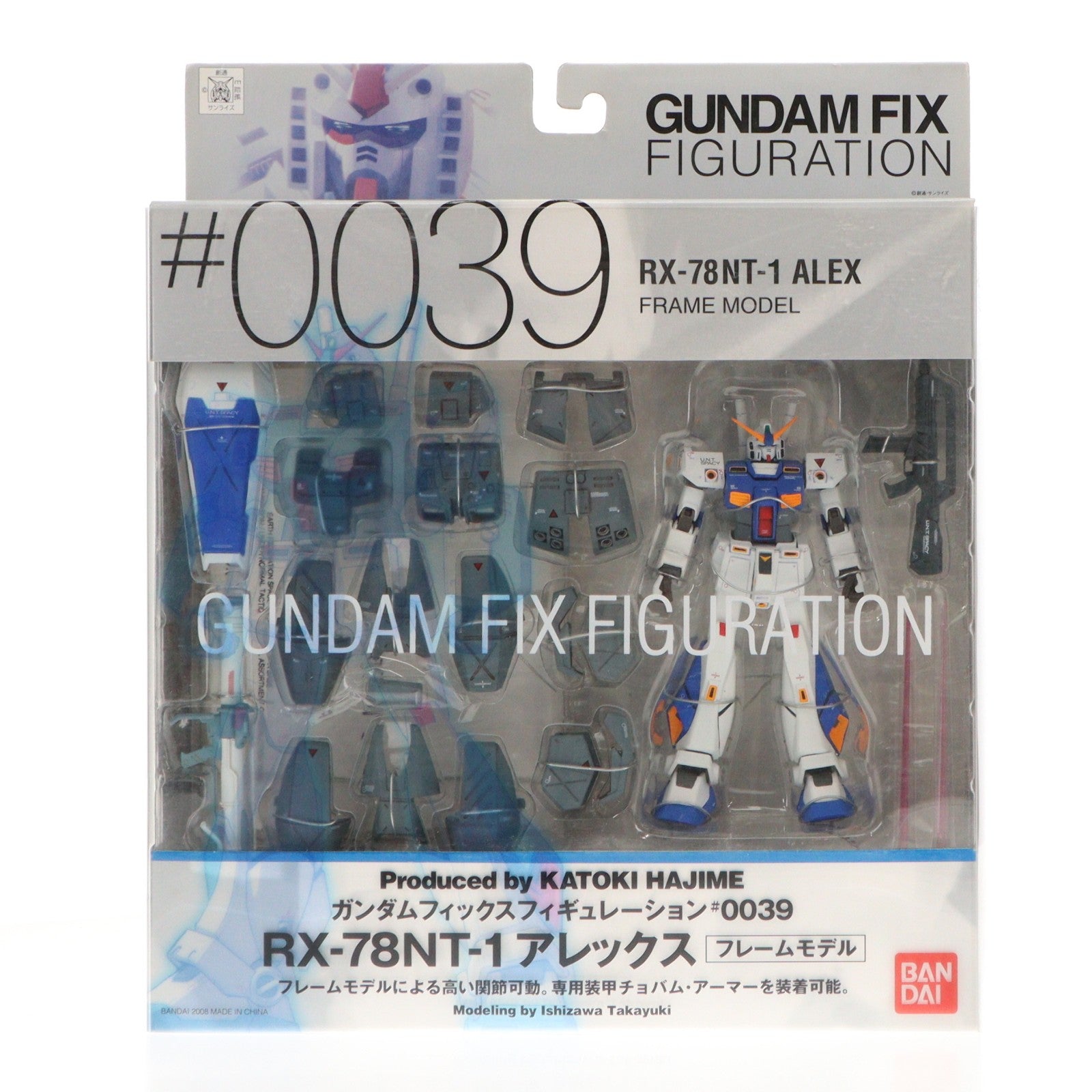 【中古即納】[FIG] GUNDAM FIX FIGURATION #0039 NT-1 アレックス 機動戦士ガンダム0080 ポケットの中の戦争 完成品 可動フィギュア バンダイ(20080927)