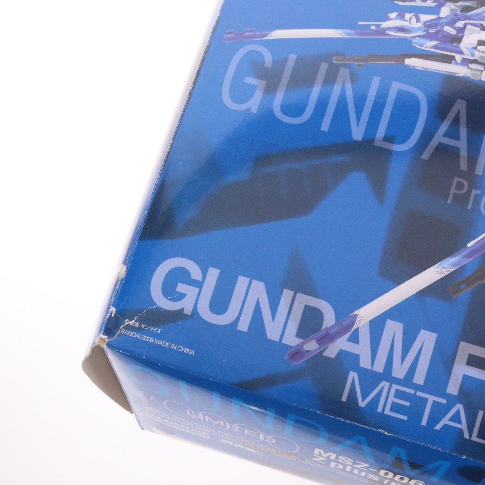【中古即納】[FIG] GUNDAM FIX FIGURATION METAL COMPOSITE LIMITED MSZ-006A1/C1[Bst] Zプラス(ブルー) ガンダム・センチネル 完成品 可動フィギュア バンダイ(20090328)
