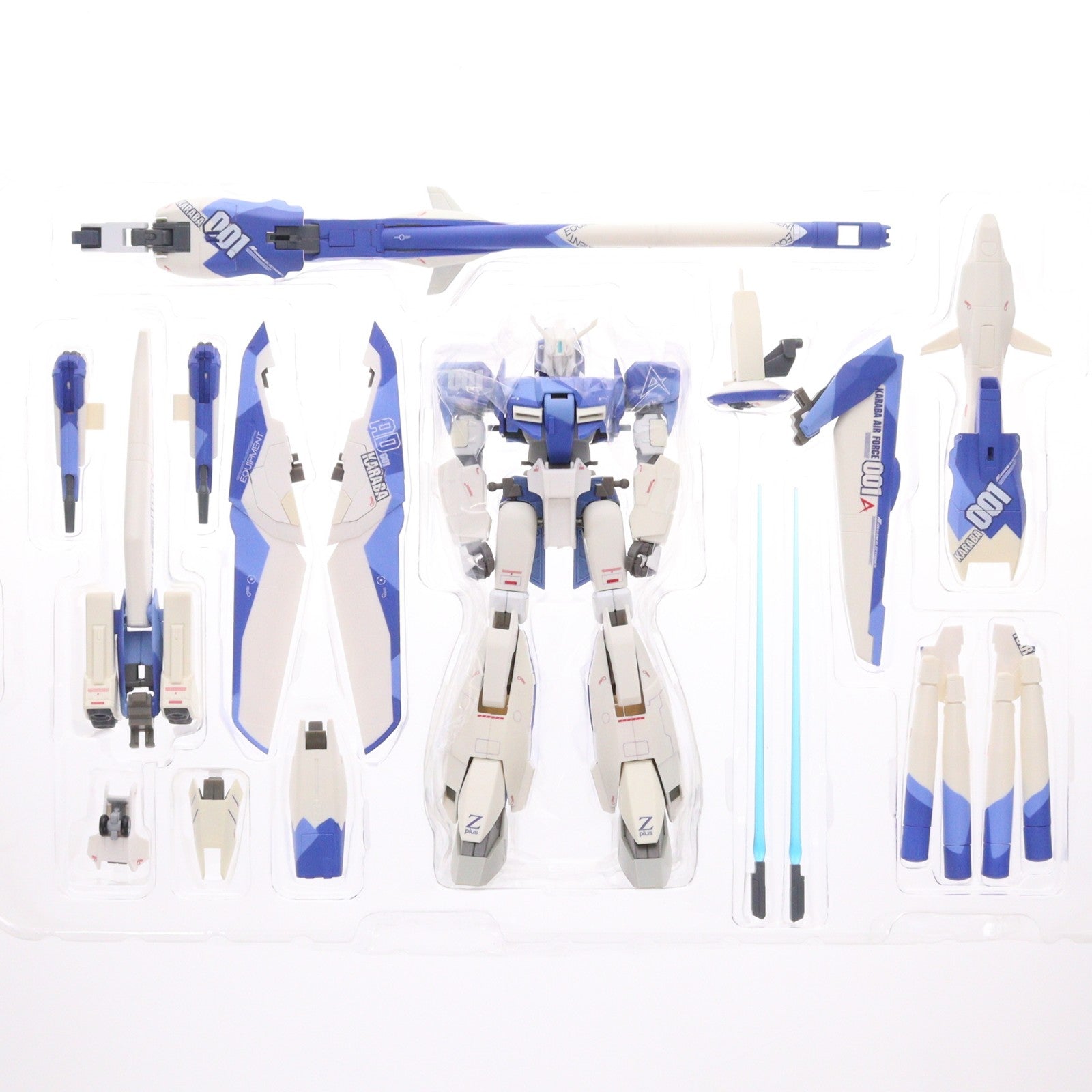 【中古即納】[FIG] GUNDAM FIX FIGURATION METAL COMPOSITE LIMITED MSZ-006A1/C1[Bst] Zプラス(ブルー) ガンダム・センチネル 完成品 可動フィギュア バンダイ(20090328)