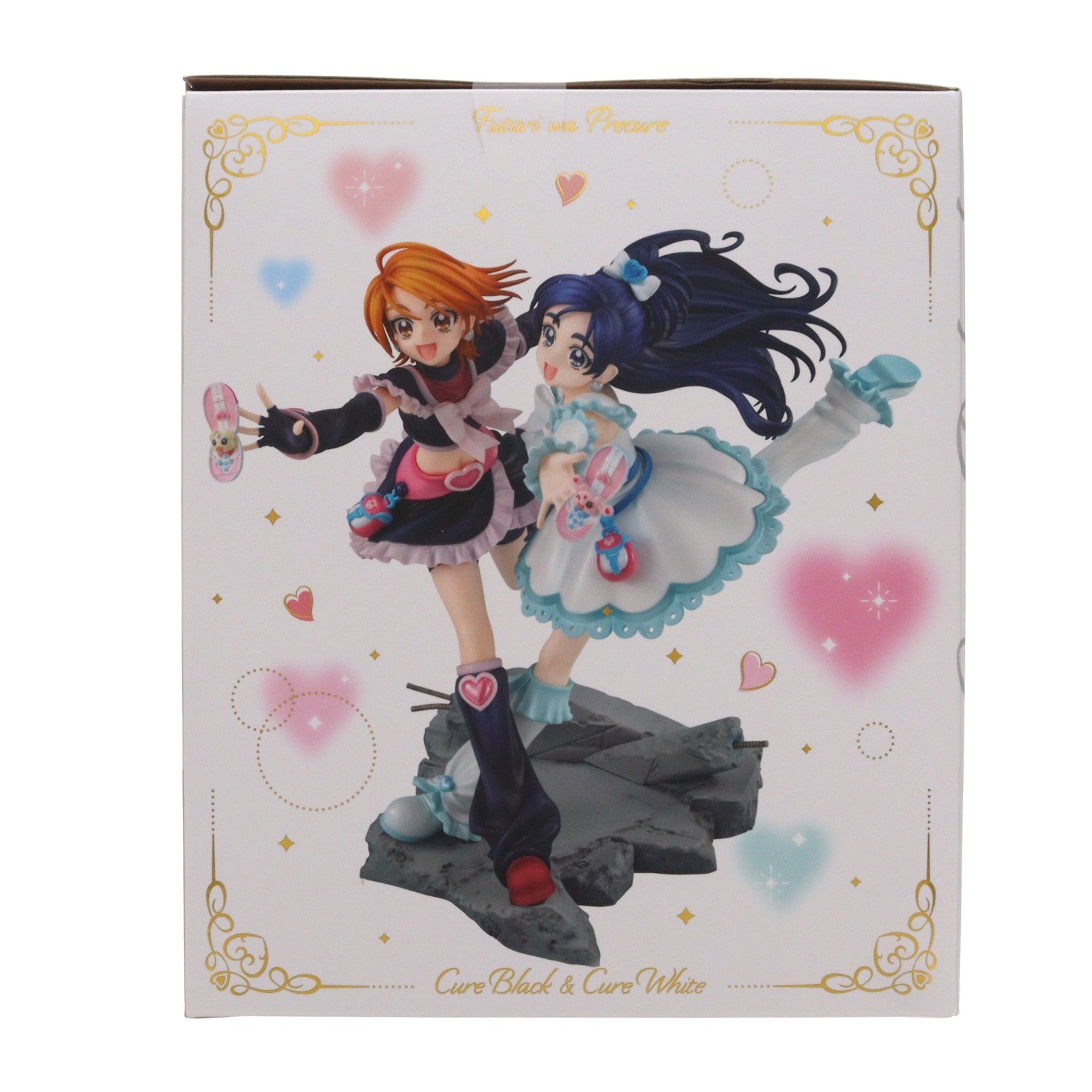 【中古即納】[FIG] Lucrea(ルクリア) キュアブラック&キュアホワイト ふたりはプリキュア 完成品 フィギュア プレミアムバンダイ&一部流通限定 メガハウス(20250325)