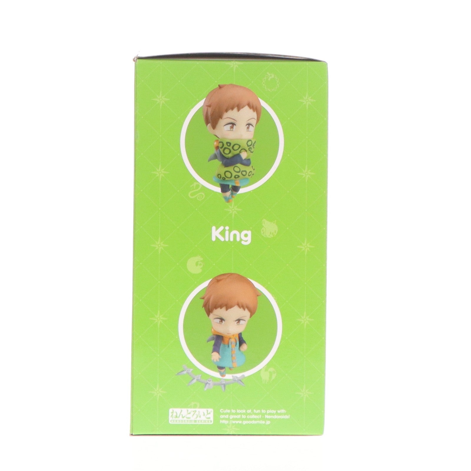 【中古即納】[FIG] GOODSMILE ONLINE SHOP購入特典付属 ねんどろいど 960 キング 七つの大罪 戒めの復活 完成品 可動フィギュア グッドスマイルカンパニー(20190330)