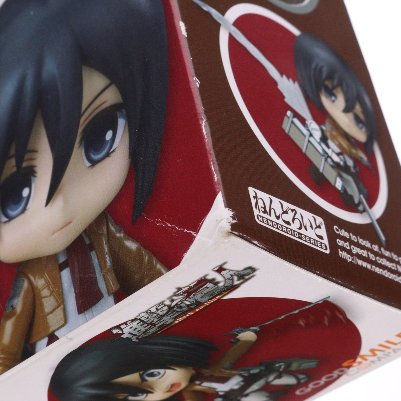 【中古即納】[FIG] ねんどろいど 365 ミカサ・アッカーマン 進撃の巨人 完成品 可動フィギュア グッドスマイルカンパニー(20140201)