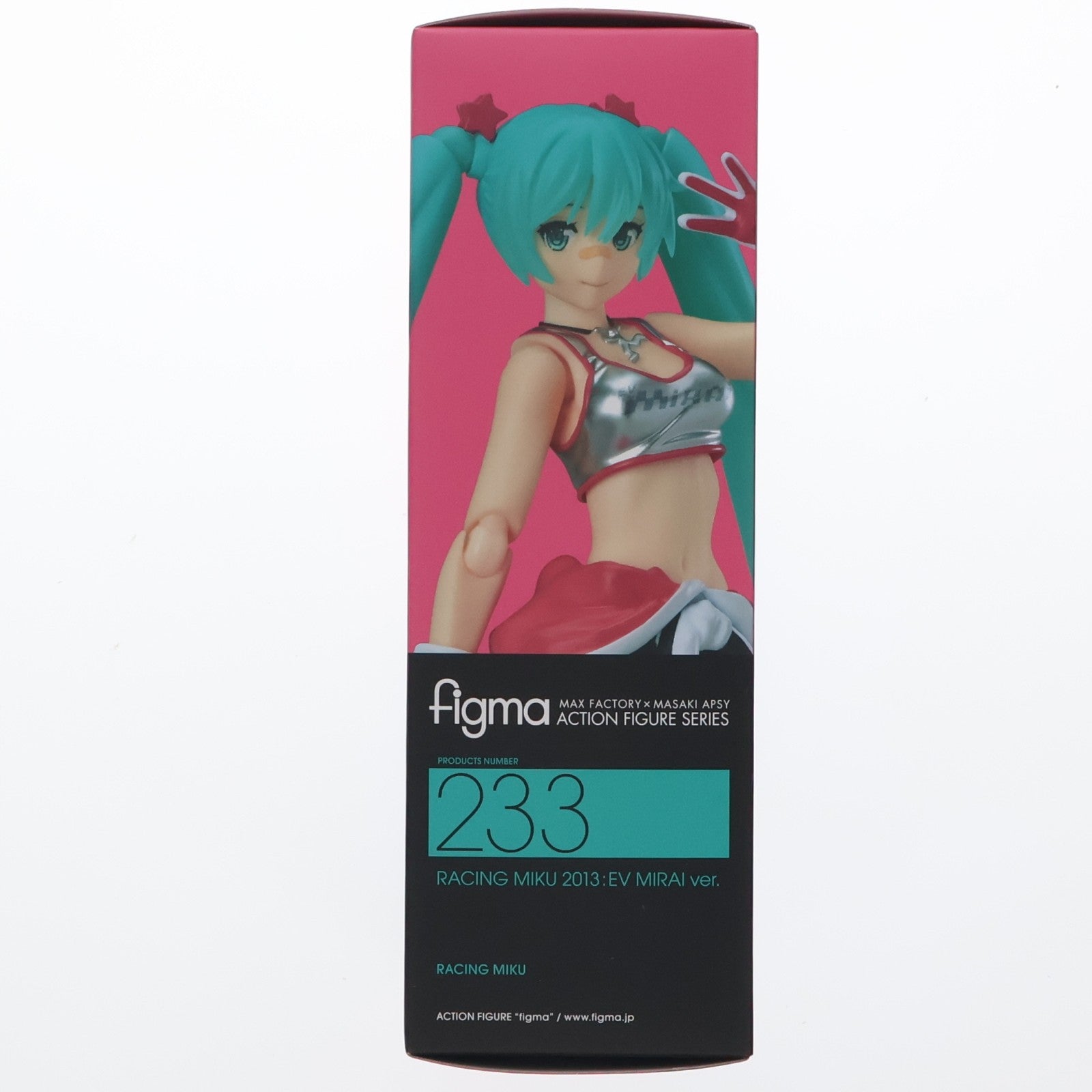 【中古即納】[FIG] figma(フィグマ) 233 レーシングミク2013 EV MIRAI ver. 初音ミク GTプロジェクト 完成品 可動フィギュア マックスファクトリー(20141227)