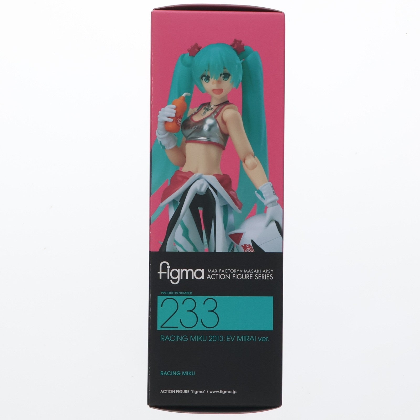 【中古即納】[FIG] figma(フィグマ) 233 レーシングミク2013 EV MIRAI ver. 初音ミク GTプロジェクト 完成品 可動フィギュア マックスファクトリー(20141227)