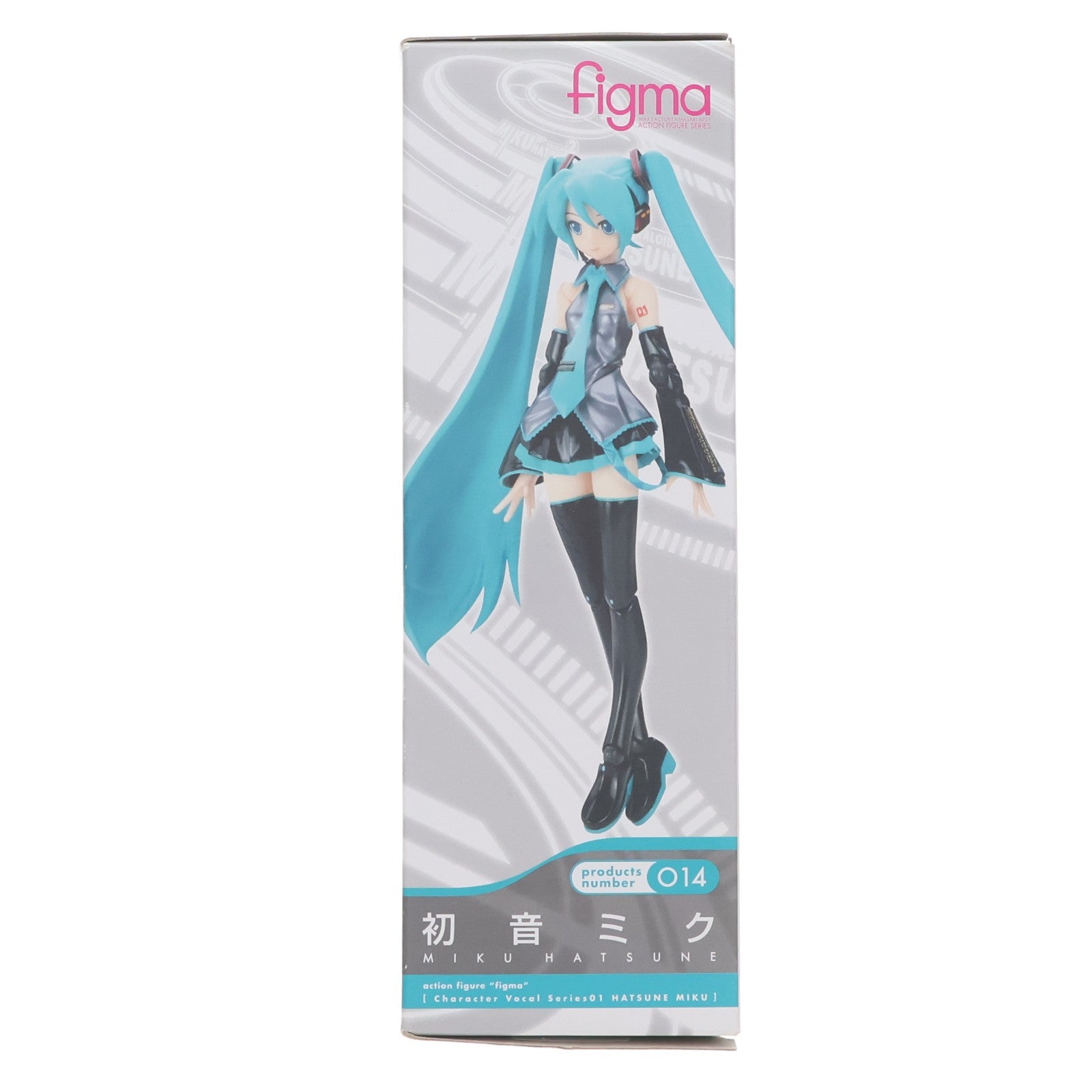 【中古即納】[FIG] figma(フィグマ) 014 初音ミク キャラクター・ボーカル・シリーズ01 初音ミク 完成品 可動フィギュア マックスファクトリー(20080910)