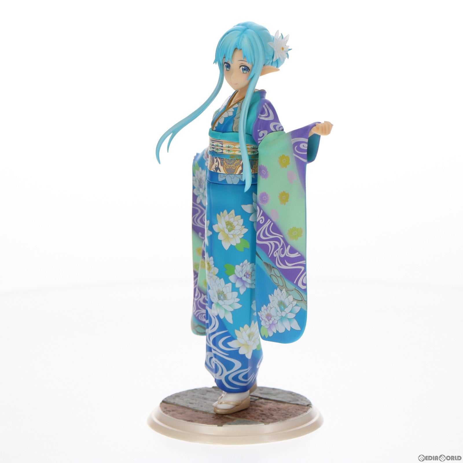 【中古即納】[FIG] ANIPLEX+限定 WAHOO! アスナ ウンディーネ 京友禅ver. ソードアート・オンライン アリシゼーション War of Underworld 1/7 完成品 フィギュア アニプレックス(20201130)