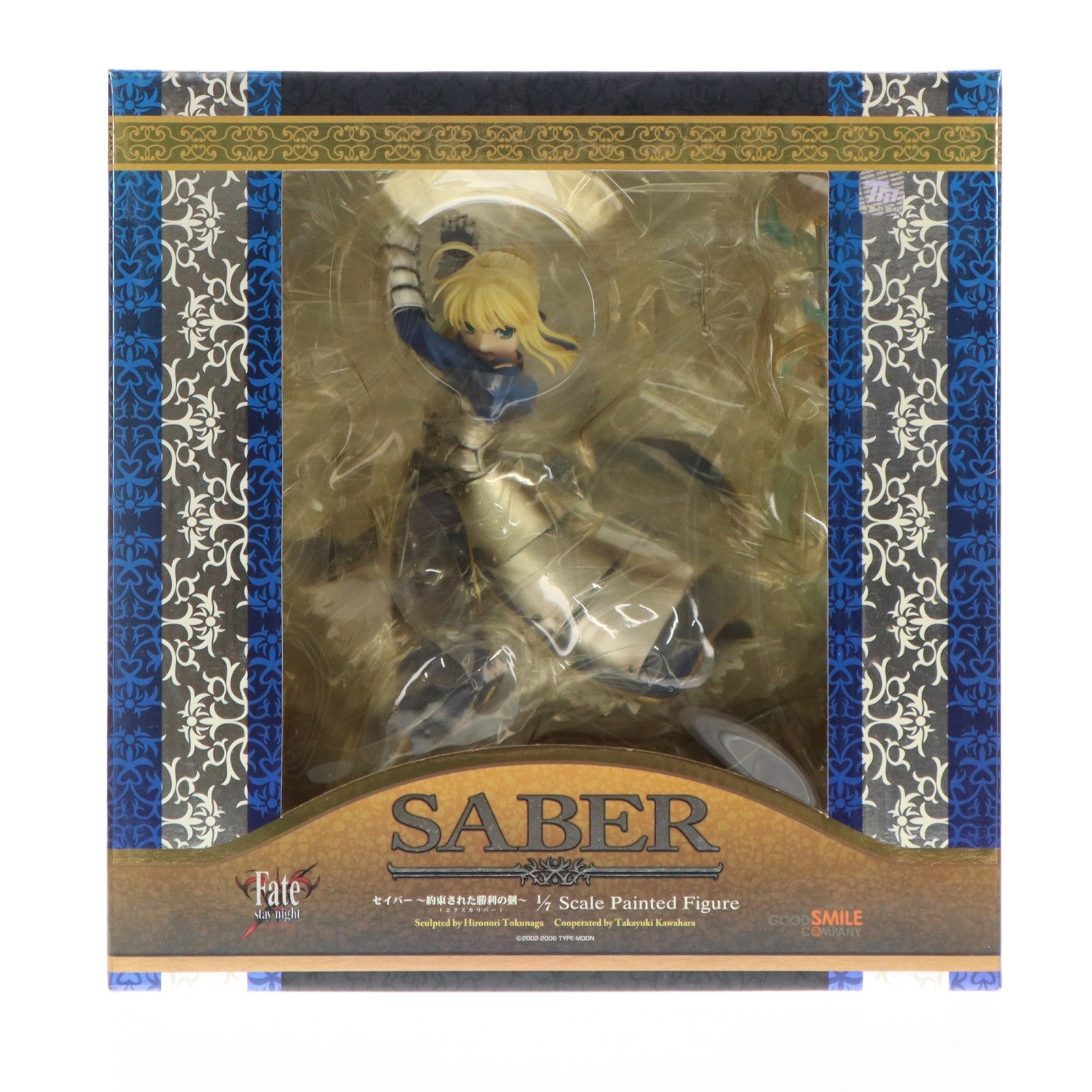 【中古即納】[FIG] セイバー ～約束された勝利の剣(エクスカリバー)～ Fate/stay night(フェイト/ステイナイト) 1/7 完成品 フィギュア グッドスマイルカンパニー(20121123)
