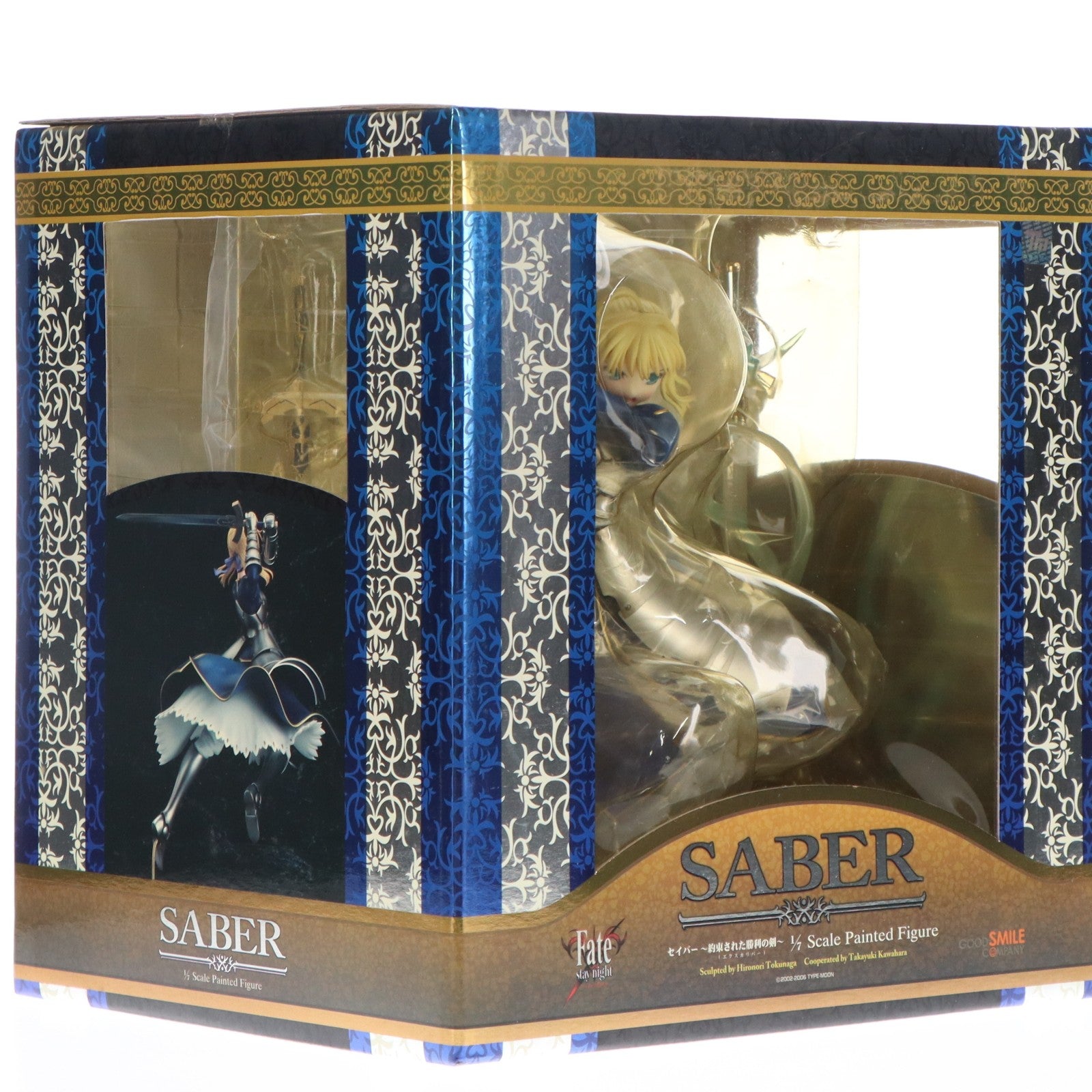 【中古即納】[FIG] セイバー ～約束された勝利の剣(エクスカリバー)～ Fate/stay night(フェイト/ステイナイト) 1/7 完成品 フィギュア グッドスマイルカンパニー(20121123)