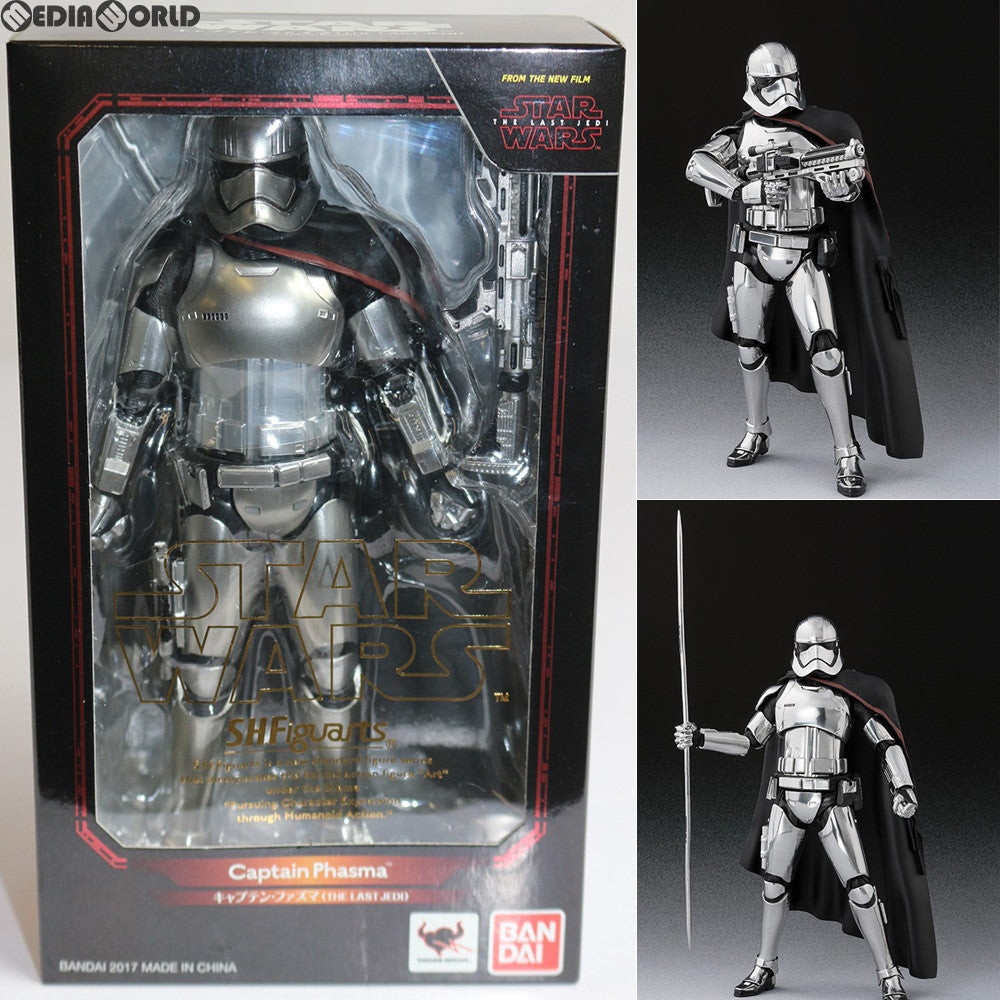 【中古即納】[FIG] S.H.Figuarts(フィギュアーツ) キャプテン・ファズマ(THE LAST JEDI) STAR WARS(スター・ウォーズ) エピソード8/最後のジェダイ 完成品 フィギュア バンダイ(20170909)