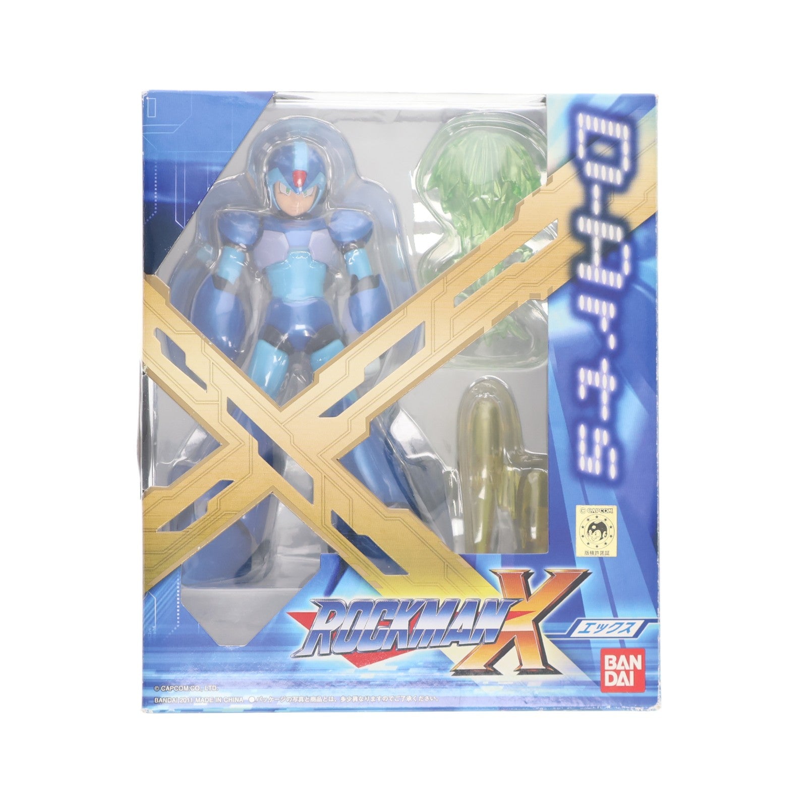 【中古即納】[FIG] D-Arts エックス ロックマンX 完成品 可動フィギュア バンダイ(20110429)
