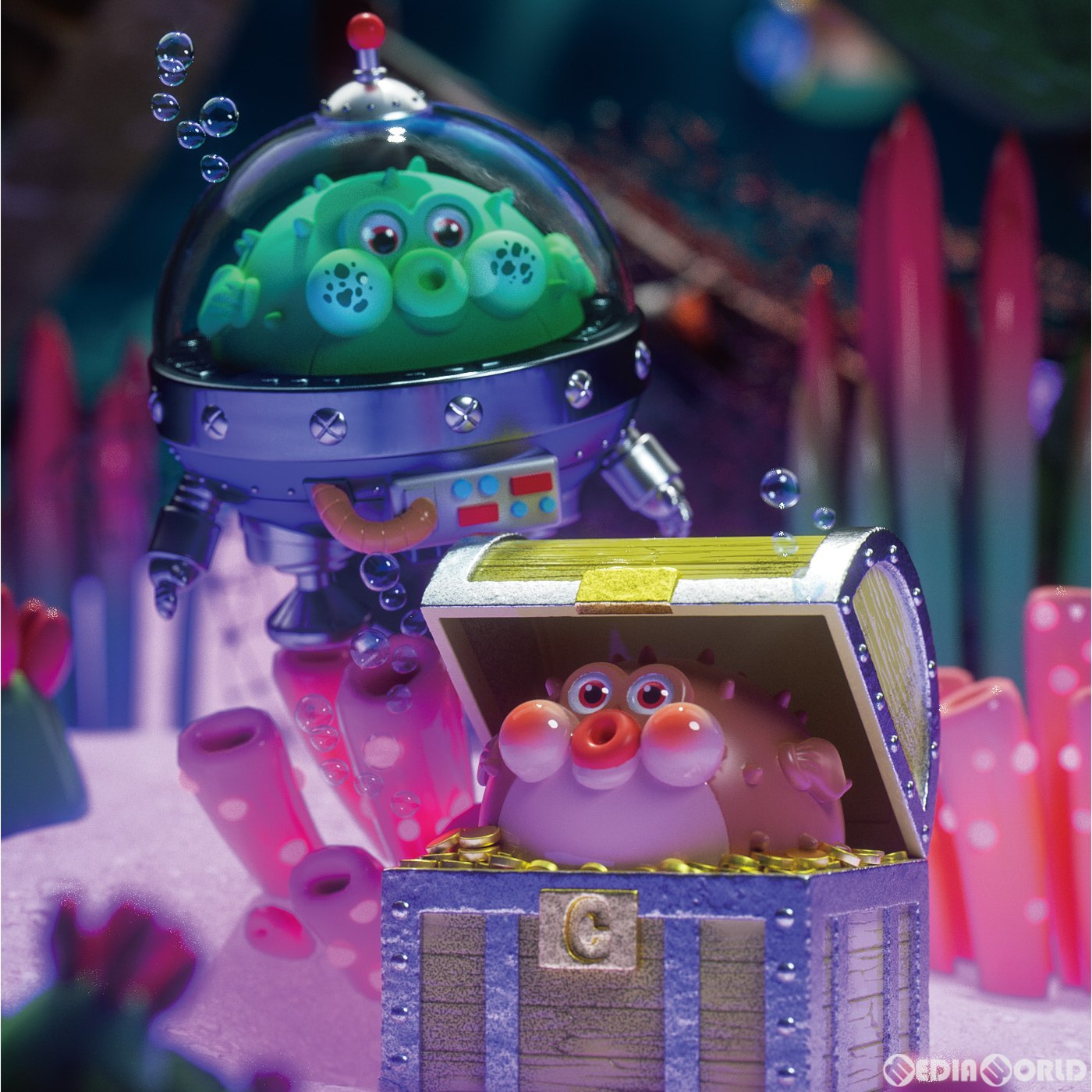 【中古即納】[FIG] (BOX) CHUBBYPOPO オーシャンシリーズ ORIGIN Ver. トレーディングフィギュア(9個) HIDDEN WOOO(20221029)