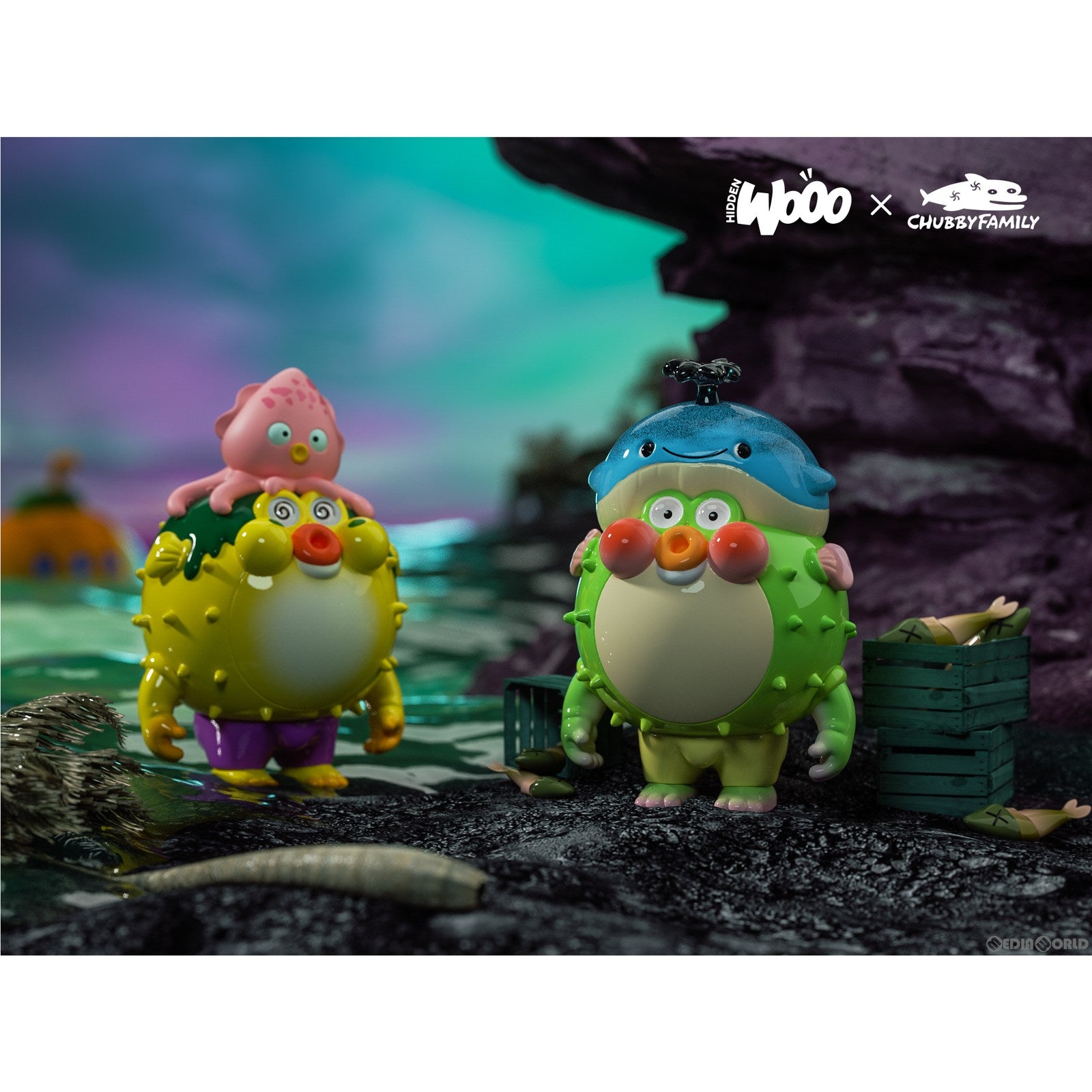 【中古即納】[FIG] (BOX) CHUBBYPOPO オーシャンシリーズ ORIGIN Ver. トレーディングフィギュア(9個) HIDDEN WOOO(20221029)