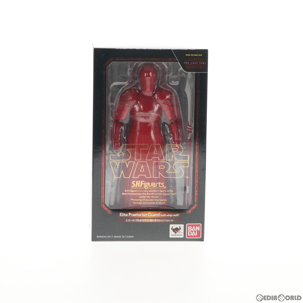 【中古即納】[FIG] S.H.Figuarts(フィギュアーツ) エリート・プレトリアン・ガード(ウィップスタッフ) STAR WARS(スター・ウォーズ) エピソード8/最後のジェダイ 完成品 可動フィギュア バンダイ(20171215)