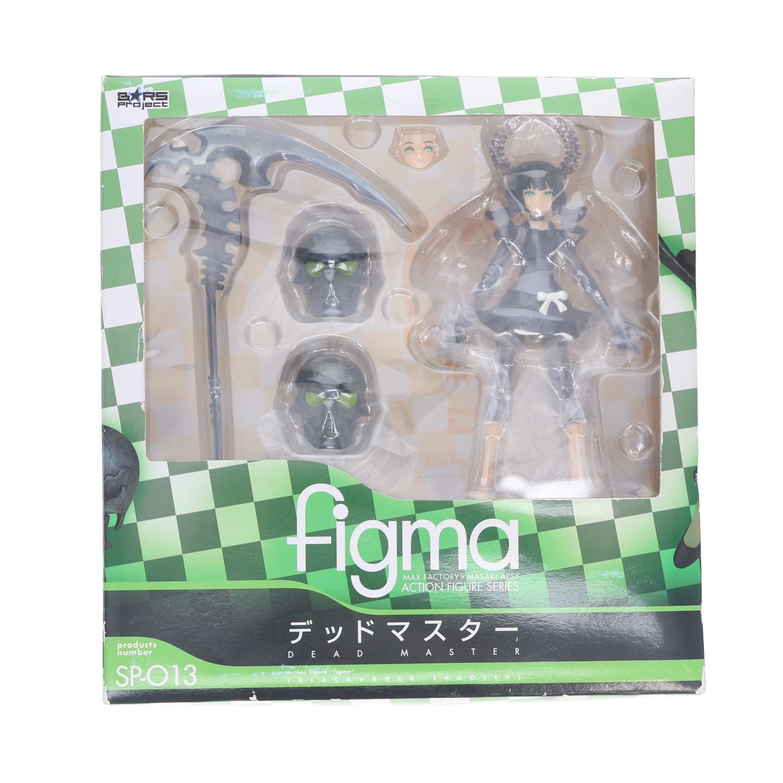 【中古即納】[FIG] figma(フィグマ) SP-013 デッドマスター ブラック★ロックシューター 完成品 可動フィギュア マックスファクトリー(20101022)