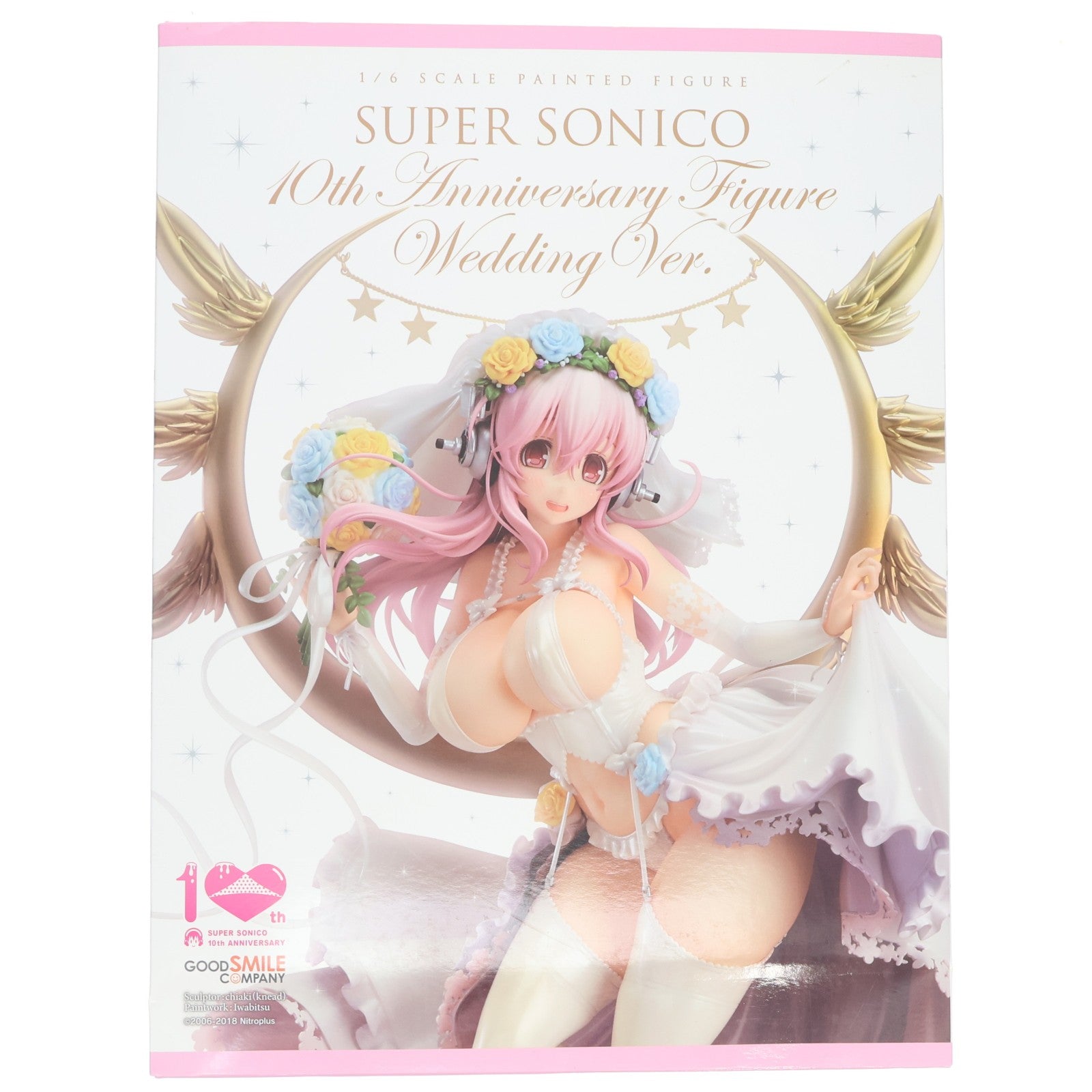【中古即納】[FIG] すーぱーそに子 10th Anniversary Figure Wedding Ver.(アニバーサリーフィギュア ウェディングバージョン) 1/6 完成品 フィギュア グッドスマイルカンパニー(20180131)
