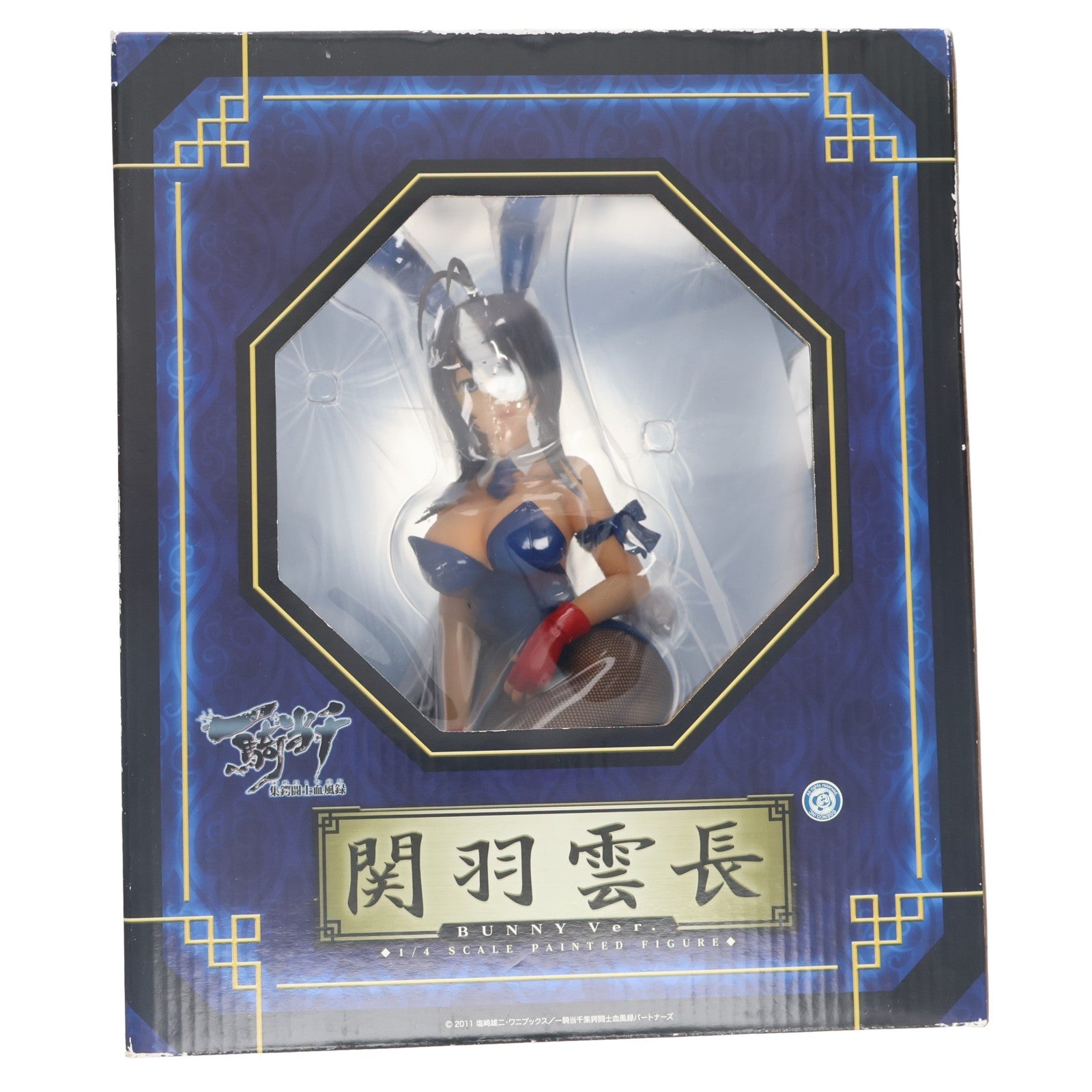 【中古即納】[FIG] 関羽雲長(かんううんちょう) バニーVer. 一騎当千 集鍔闘士血風録 1/4 完成品フィギュア FREEing(フリーイング)(20120503)