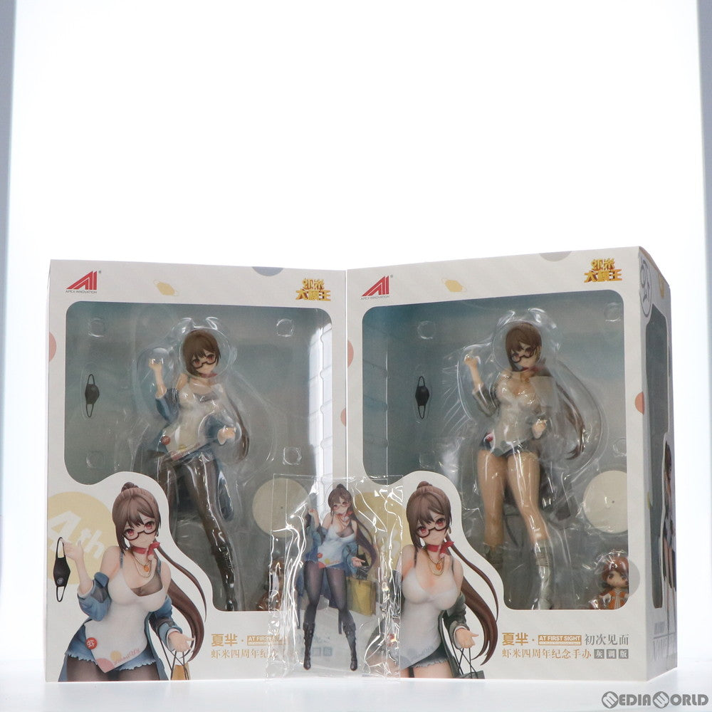【中古即納】[FIG] 予約特典2個&セット購入特典付属 XIAMI(シャミ) 4周年記念フィギュア -初めまして- セットVer. 1/7 完成品 フィギュア APEX(エーペックス)(20210827)