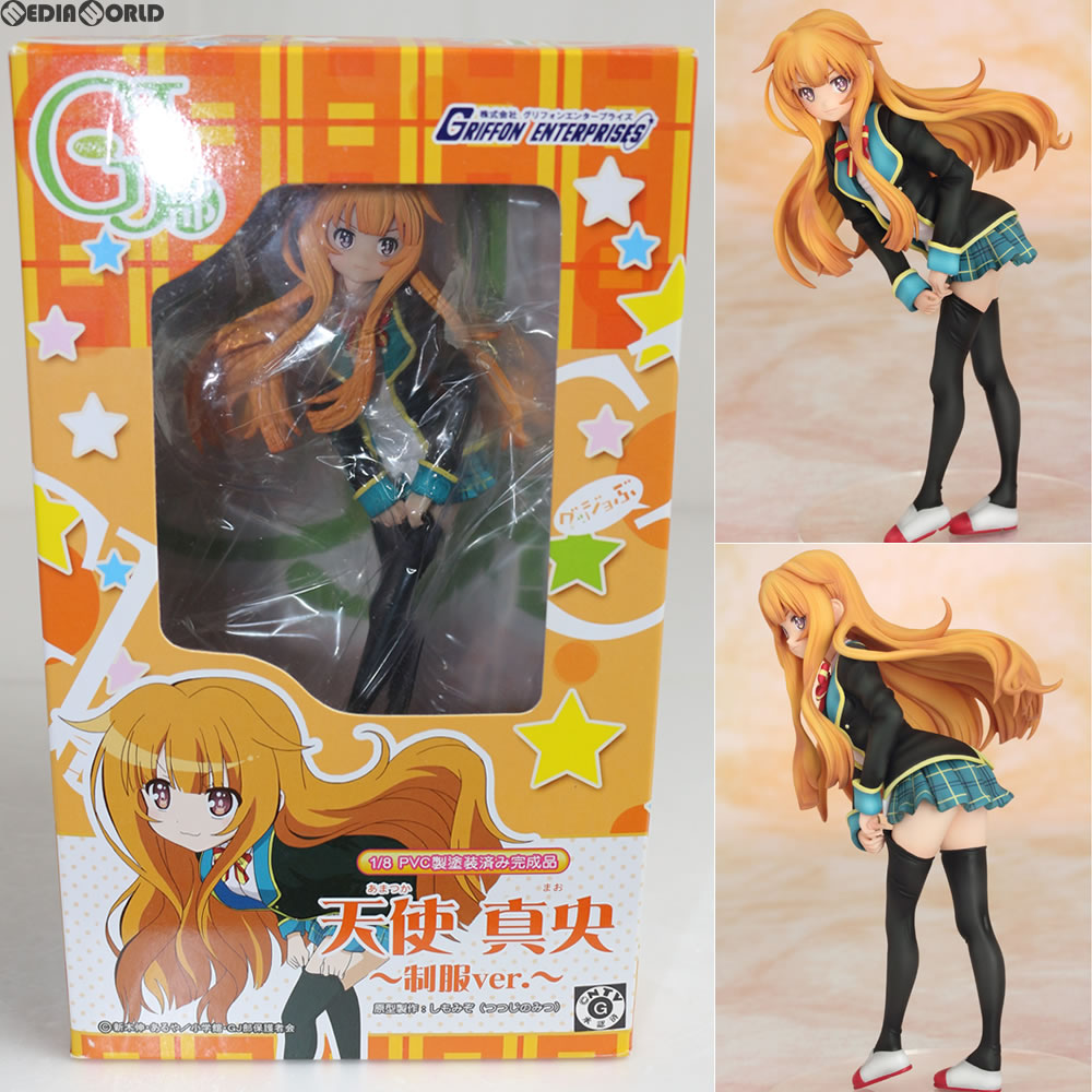 【中古即納】[FIG] 天使真央(あまつかまお) 制服ver. GJ部 1/8 完成品 フィギュア グリフォンエンタープライズ(20130831)
