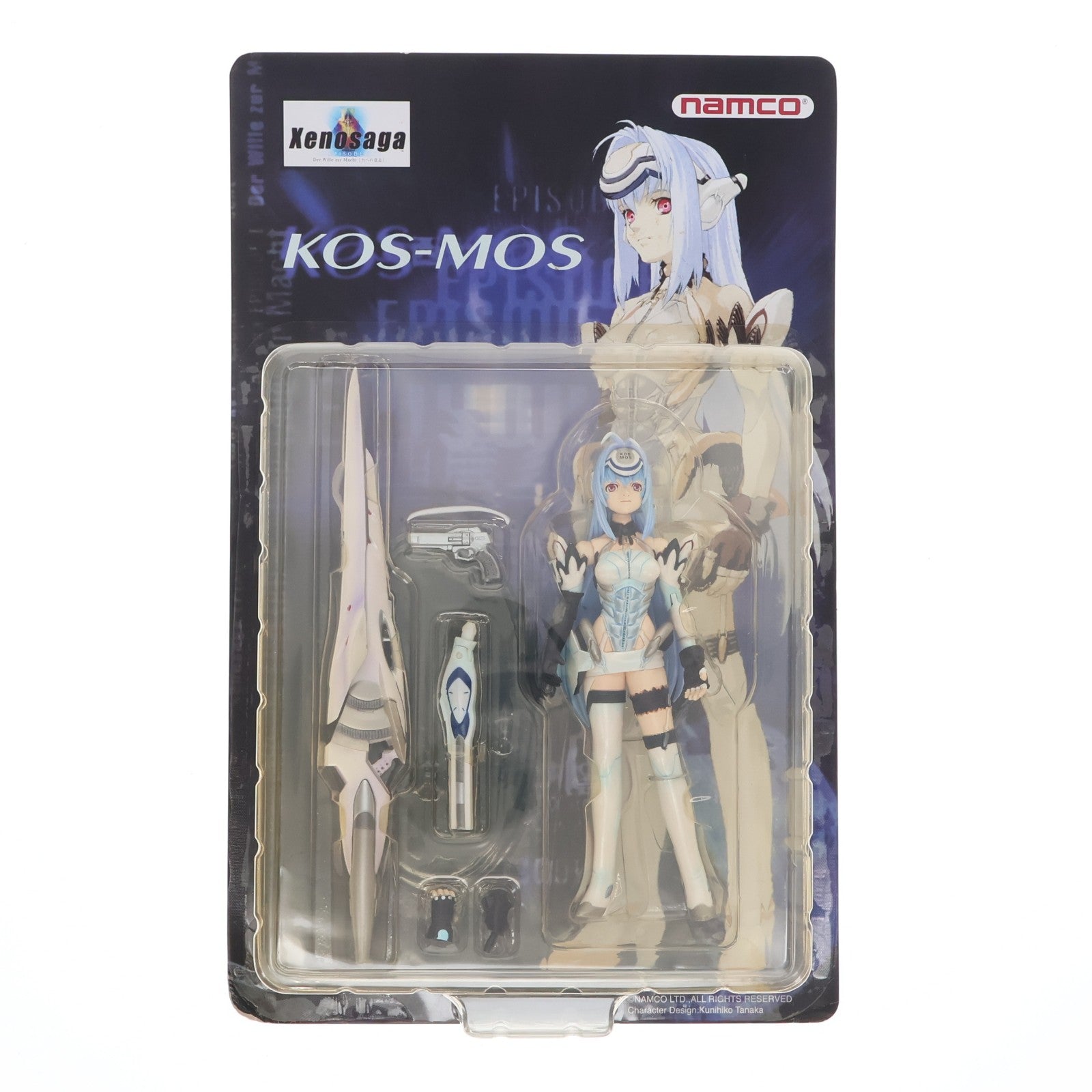 【中古即納】[FIG] (フィギュア単品) KOS-MOS(コスモス) PS2ソフト ゼノサーガ エピソードI 力への意志 プレミアムボックス同梱 完成品 可動フィギュア ナムコ(20020228)