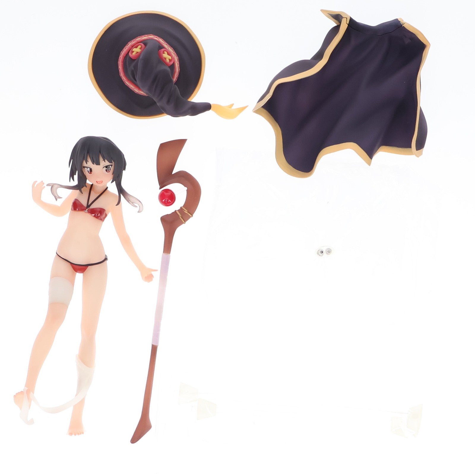 【中古即納】[FIG] B`full公式限定 めぐみん 水着ver. クリアヘアカラー版 映画 この素晴らしい世界に祝福を!紅伝説 1/7 完成品 フィギュア B´full FOTS JAPAN(ビーフルフォトスジャパン)(20200331)