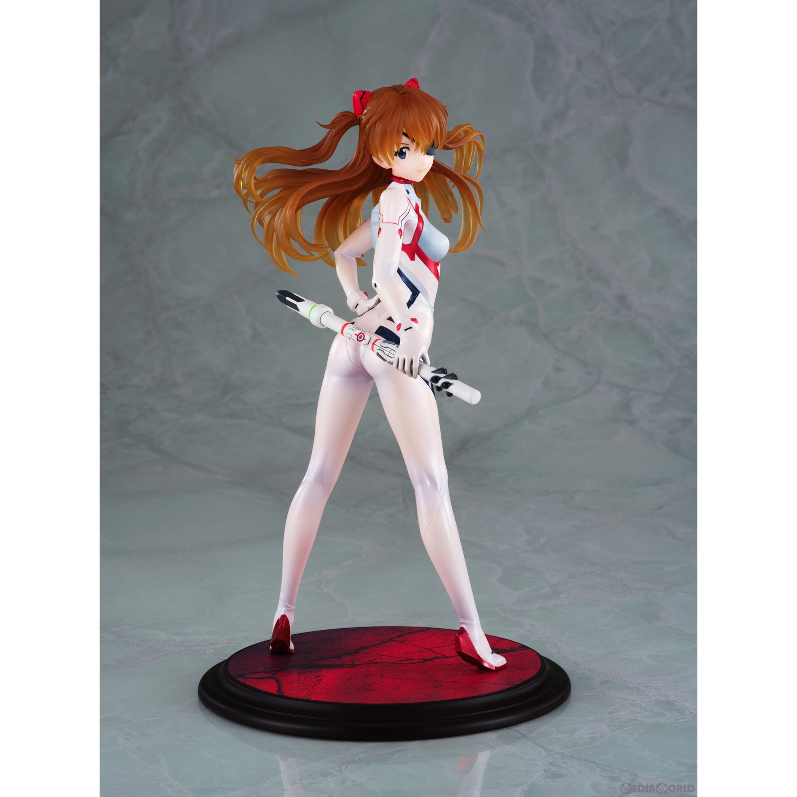 【中古即納】[FIG] 式波・アスカ・ラングレー シン・エヴァンゲリオン劇場版 1/7 完成品 フィギュア わんだらー(20250610)