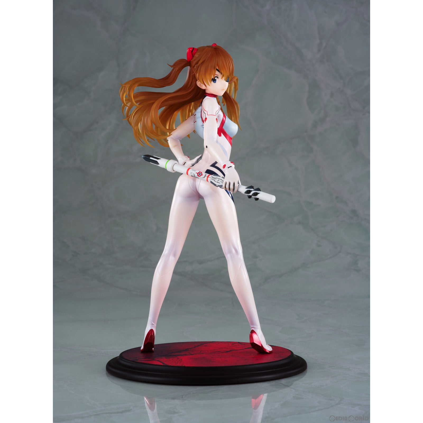 【中古即納】[FIG] 式波・アスカ・ラングレー シン・エヴァンゲリオン劇場版 1/7 完成品 フィギュア わんだらー(20250610)