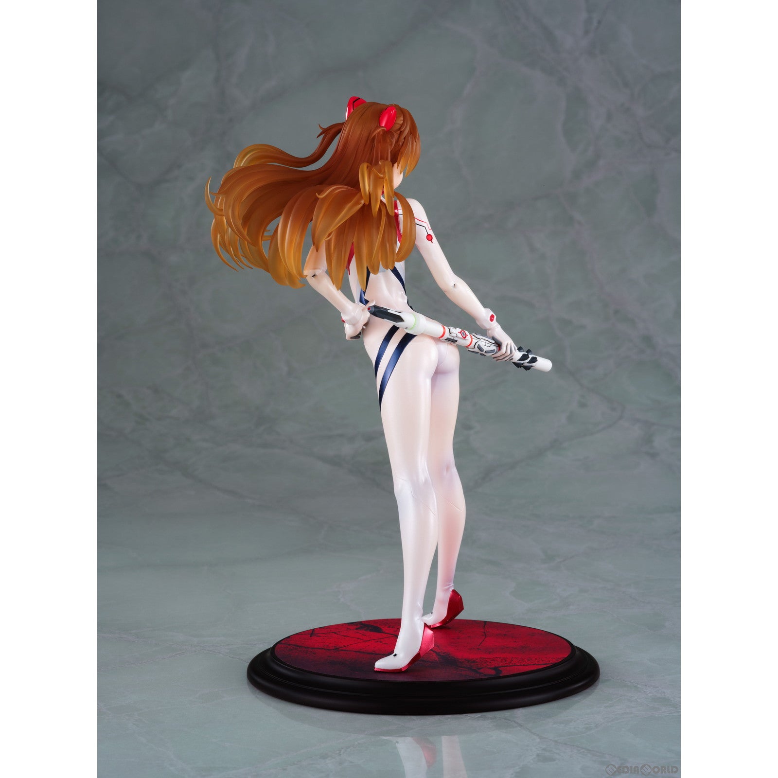 【中古即納】[FIG] 式波・アスカ・ラングレー シン・エヴァンゲリオン劇場版 1/7 完成品 フィギュア わんだらー(20250610)