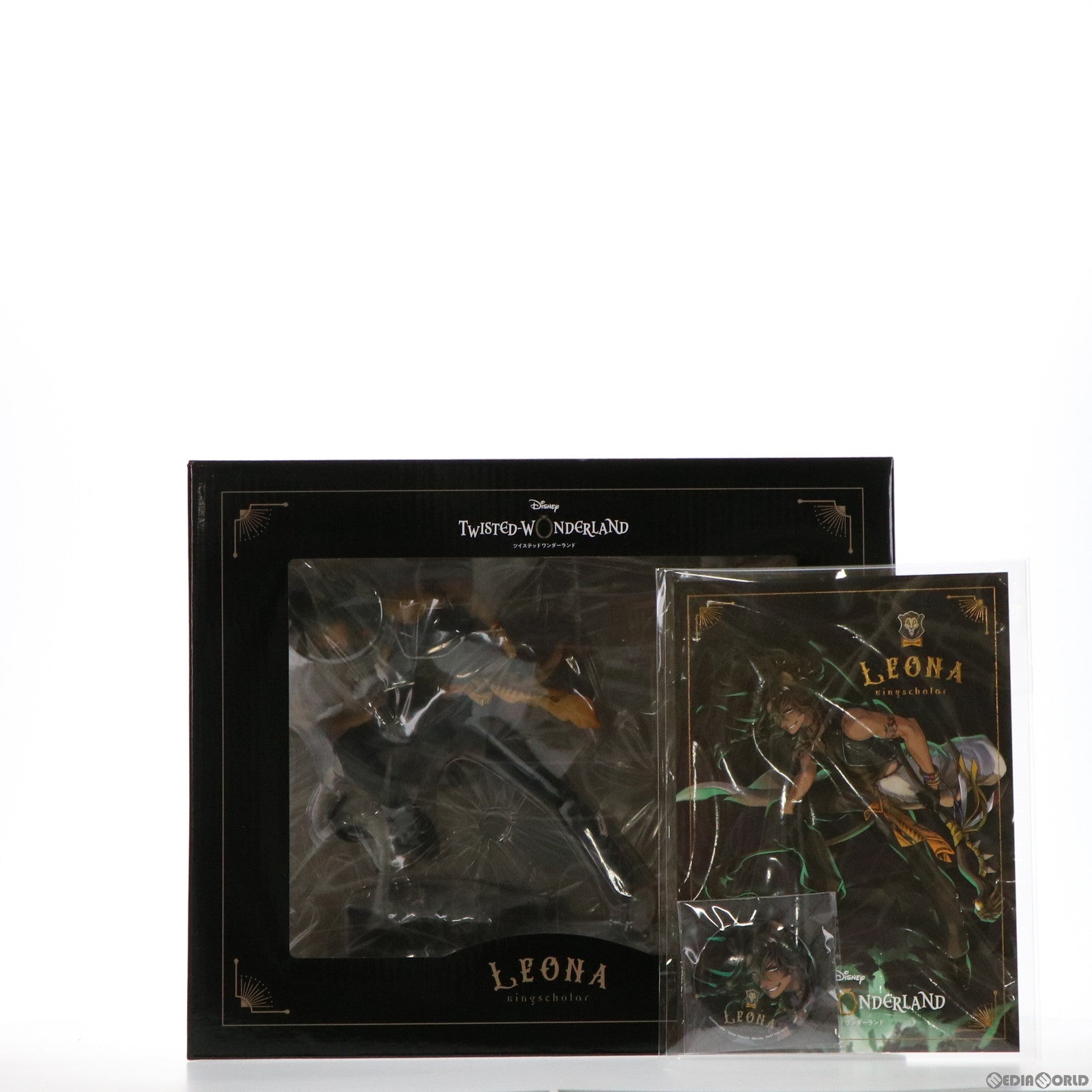 【中古即納】[FIG] ANIPLEX+限定 特典缶バッジ&ポストカード付属 レオナ・キングスカラー ディズニー ツイステッドワンダーランド 1/8 完成品 フィギュア アニプレックス(20220129)