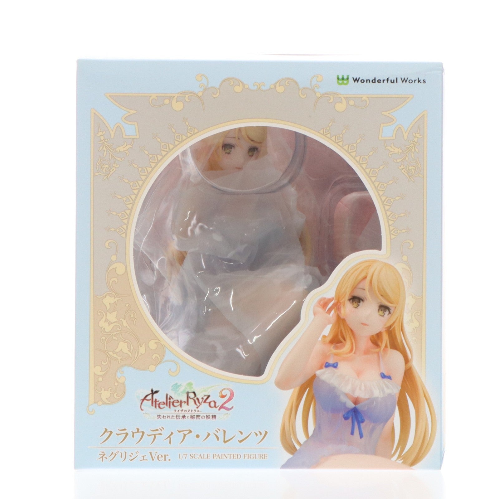 【中古即納】[FIG] クラウディア・バレンツ ネグリジェVer. ライザのアトリエ2 ～失われた伝承と秘密の妖精～ 1/7 完成品 フィギュア Wonderful Works(ワンダフルワークス)(20231129)