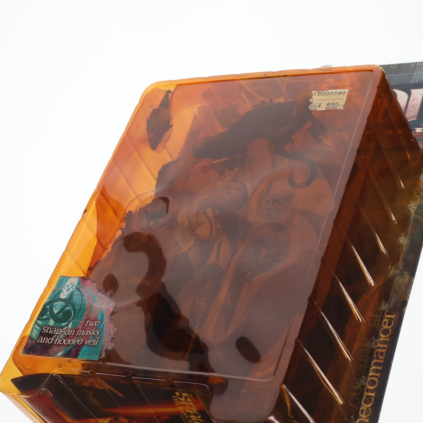 【中古即納】[FIG] スポーン・ウルトラ・アクションフィギュア シリーズ14 the necromancer(ネクロマンサー) 黒髪Ver. SPAWN THE DARK AGES(スポーン ダークエイジ) 完成品 可動フィギュア マクファーレン・トイズ(19990831)