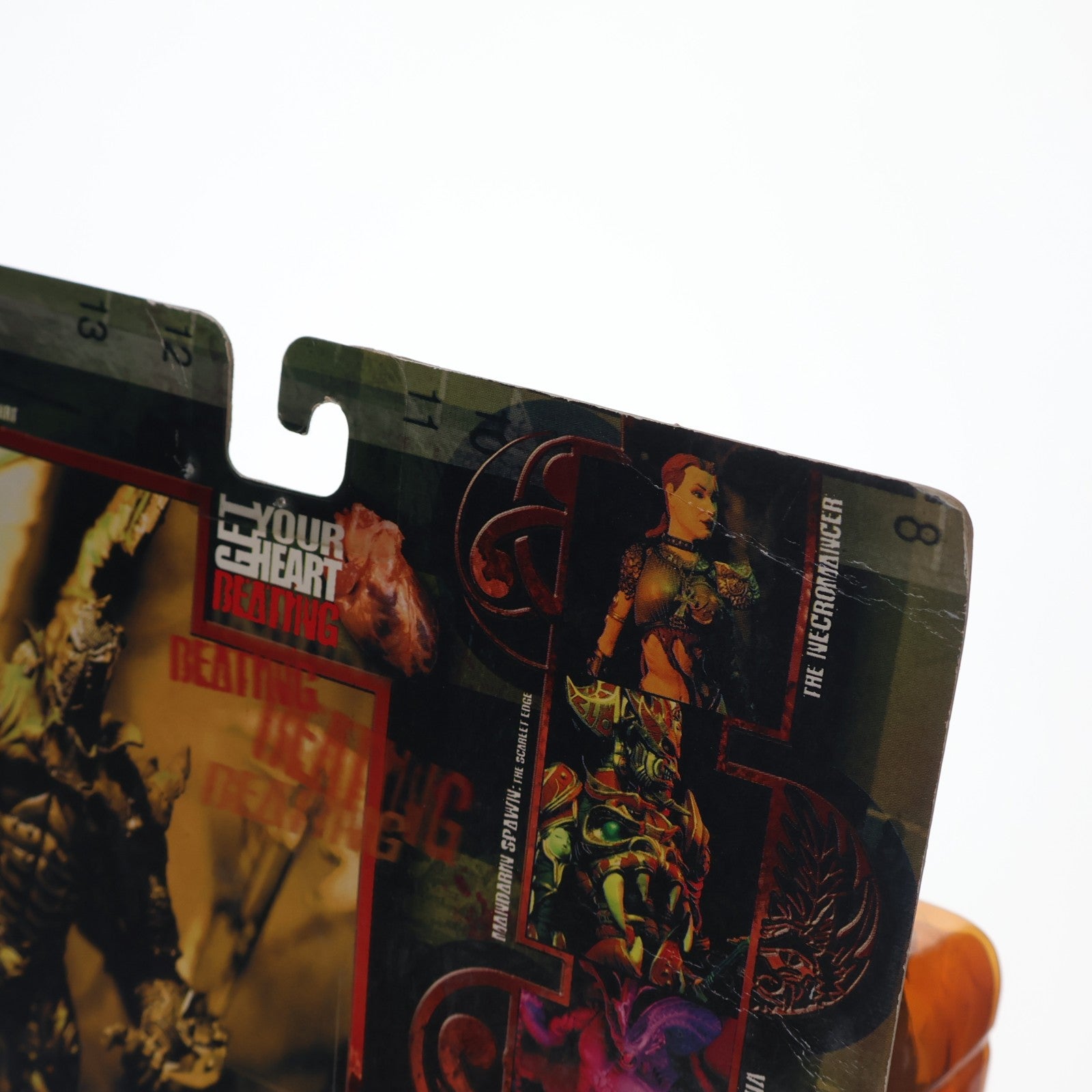 【中古即納】[FIG] スポーン・ウルトラ・アクションフィギュア シリーズ14 the necromancer(ネクロマンサー) 黒髪Ver. SPAWN THE DARK AGES(スポーン ダークエイジ) 完成品 可動フィギュア マクファーレン・トイズ(19990831)