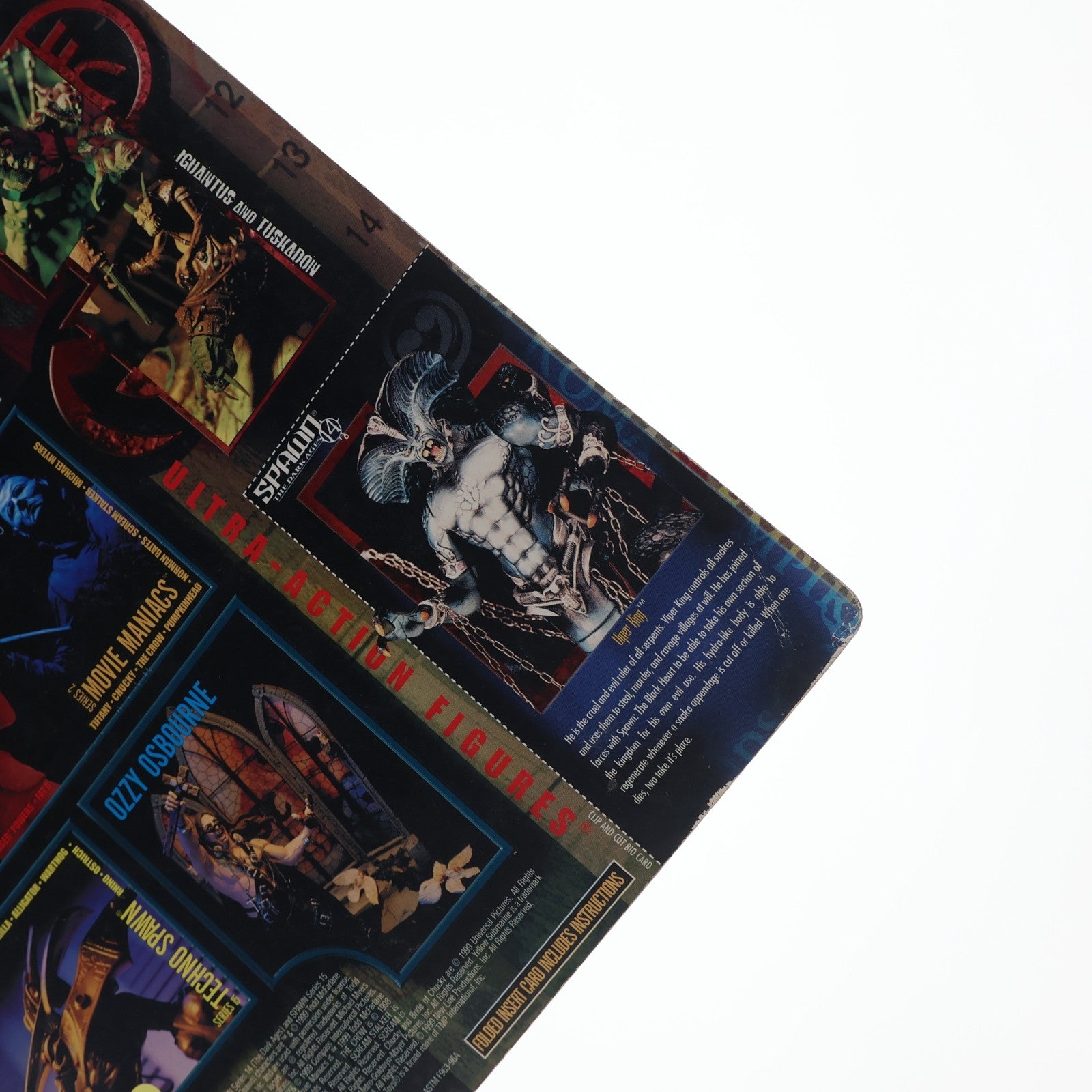【中古即納】[FIG] スポーン・ウルトラ・アクションフィギュア シリーズ14 Viper King(バイパー・キング) SPAWN THE DARK AGES(スポーン ダークエイジ) 完成品 可動フィギュア マクファーレン・トイズ(19990831)
