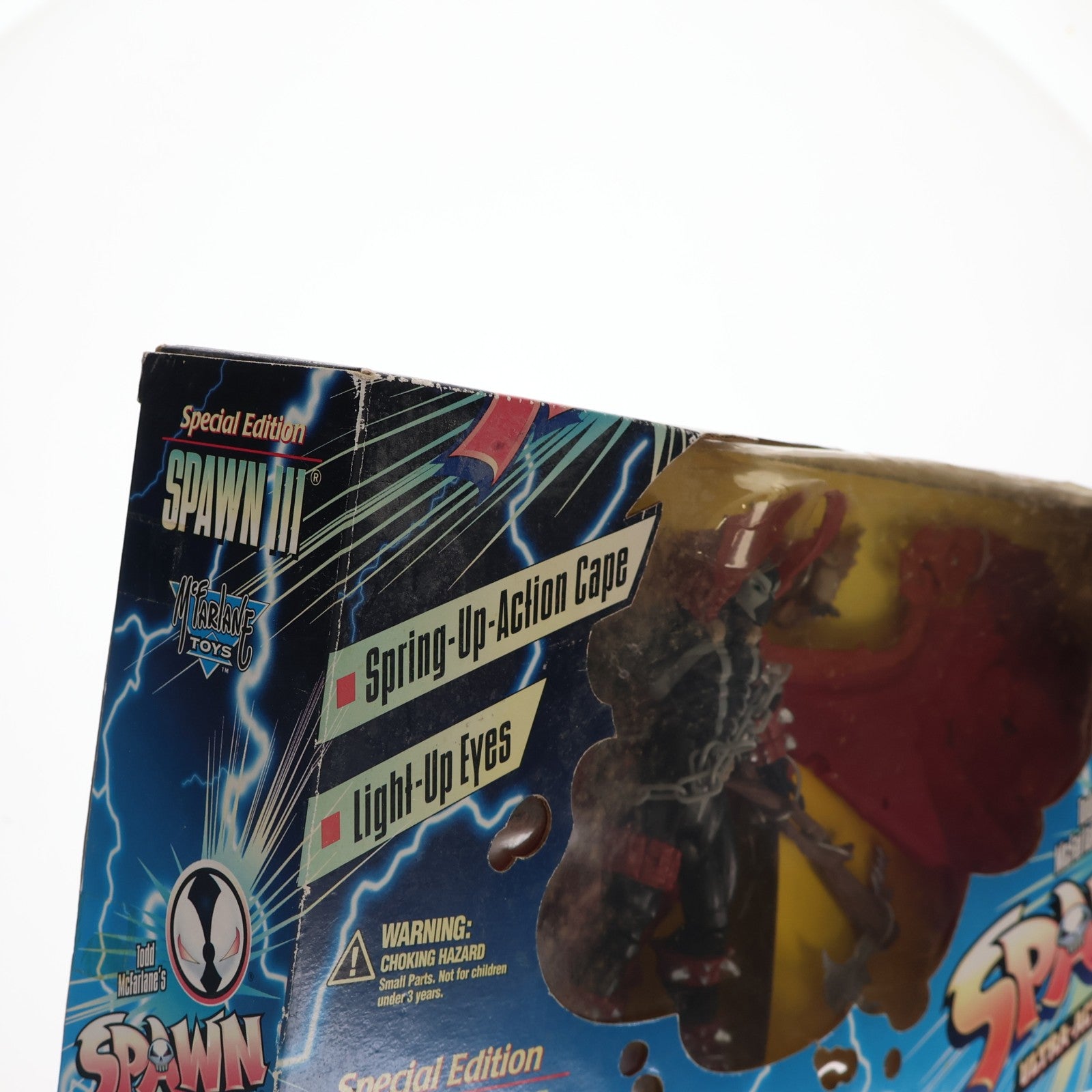 【中古即納】[FIG] スポーン・ウルトラ・アクションフィギュア シリーズ7 Special Edition スポーンIII(フクロウ付属Ver.) SPAWN 完成品 可動フィギュア マクファーレン・トイズ(19991231)