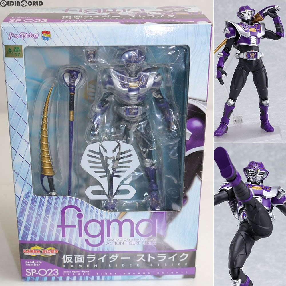 【中古即納】[FIG] figma(フィグマ) SP-023 仮面ライダーストライク 仮面ライダードラゴンナイト 完成品 可動フィギュア マックスファクトリー(20110330)