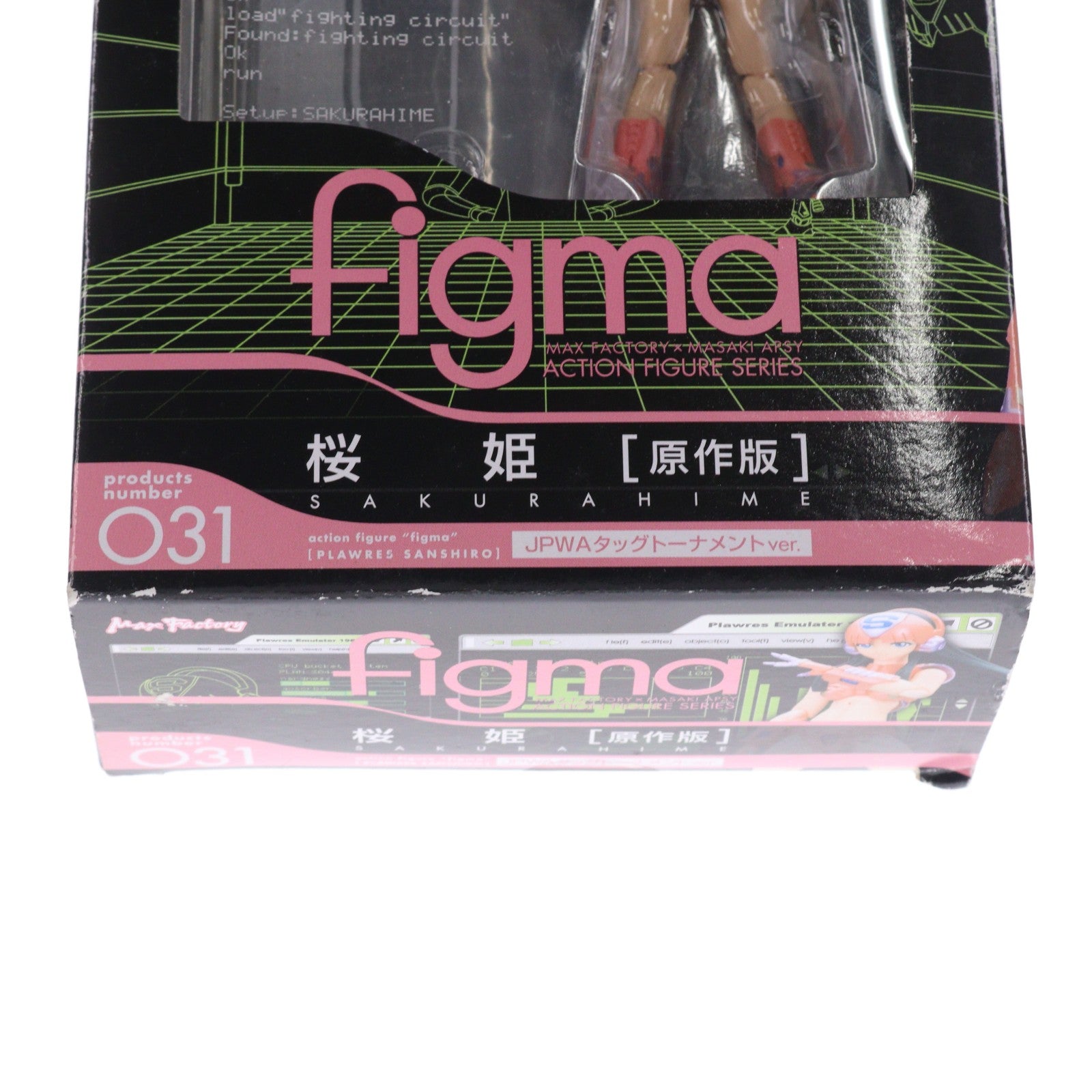 【中古即納】[FIG] figma(フィグマ) 031 桜姫(原作版)(さくらひめ) JPWAタッグトーナメントver. プラレス3四郎 完成品 可動フィギュア マックスファクトリー(20090206)