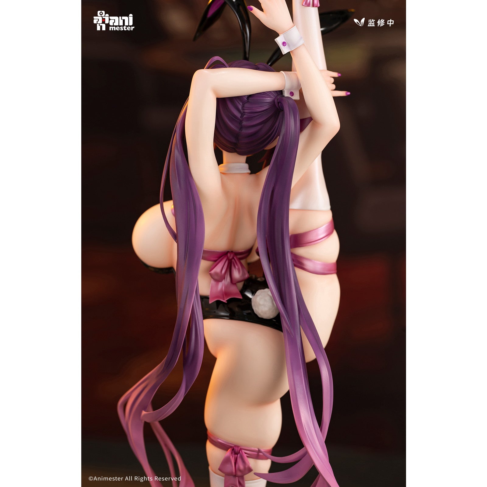 【中古即納】[FIG] 初回特典2種付属 プレゼントバニーガール ユナちゃん 1/4 完成品 フィギュア AniMester(アニメスター)(20251031)