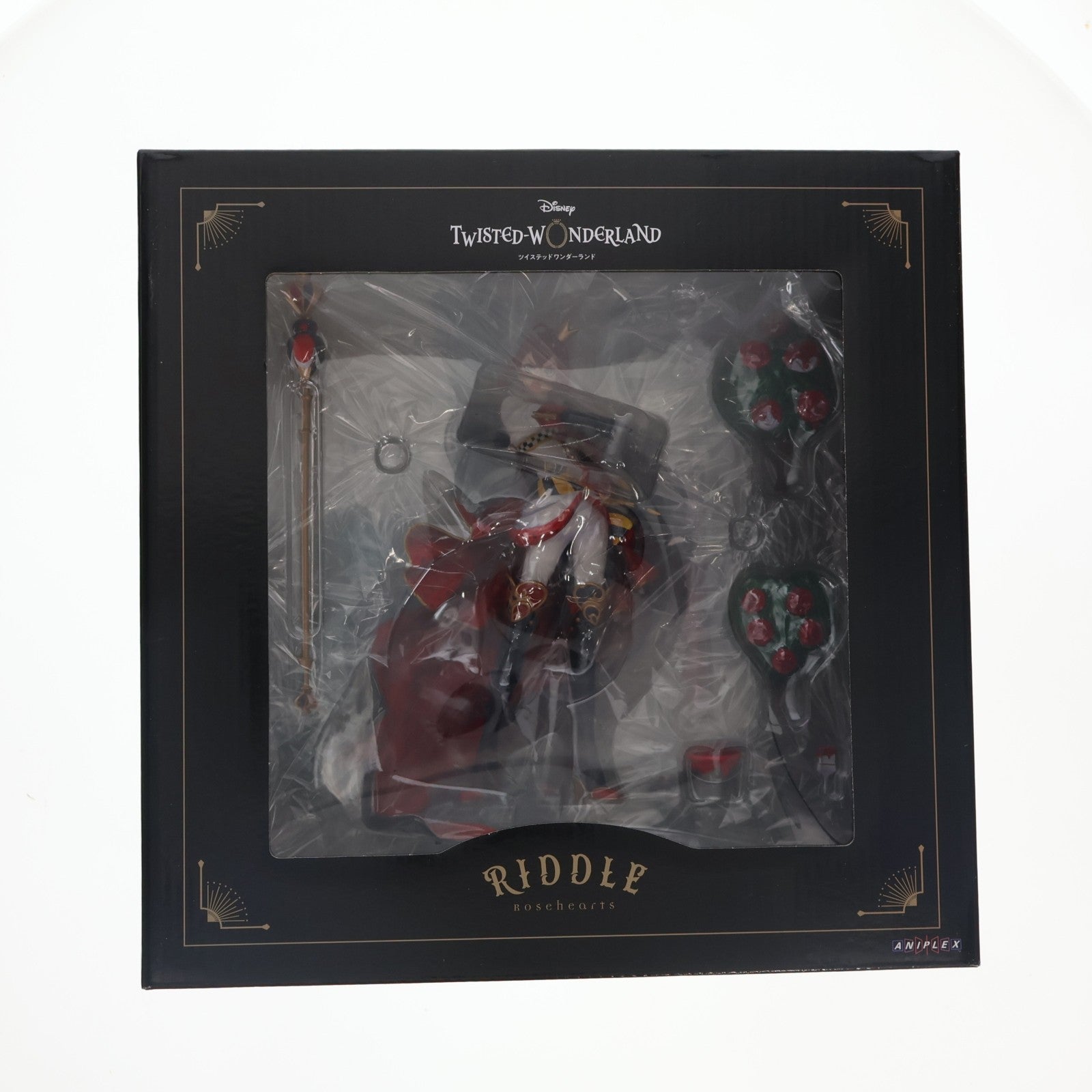 【中古即納】[FIG] ANIPLEX+限定 特典缶バッジ&ポストカード付属 リドル・ローズハート ディズニー ツイステッドワンダーランド 1/8 完成品 フィギュア アニプレックス(20210630)