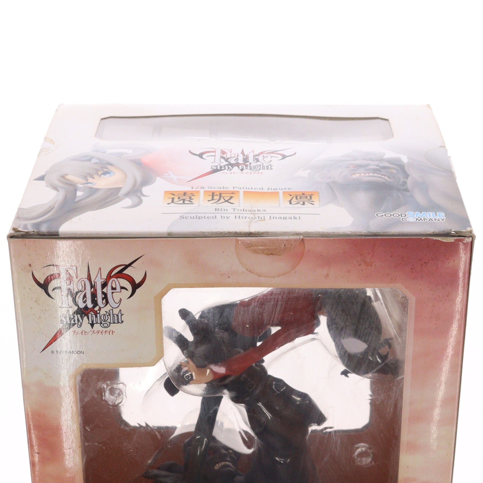 【中古即納】[FIG] 遠坂凛(とおさかりん) Fate/stay night(フェイト/ステイナイト) 1/8 完成品 フィギュア グッドスマイルカンパニー(20050226)