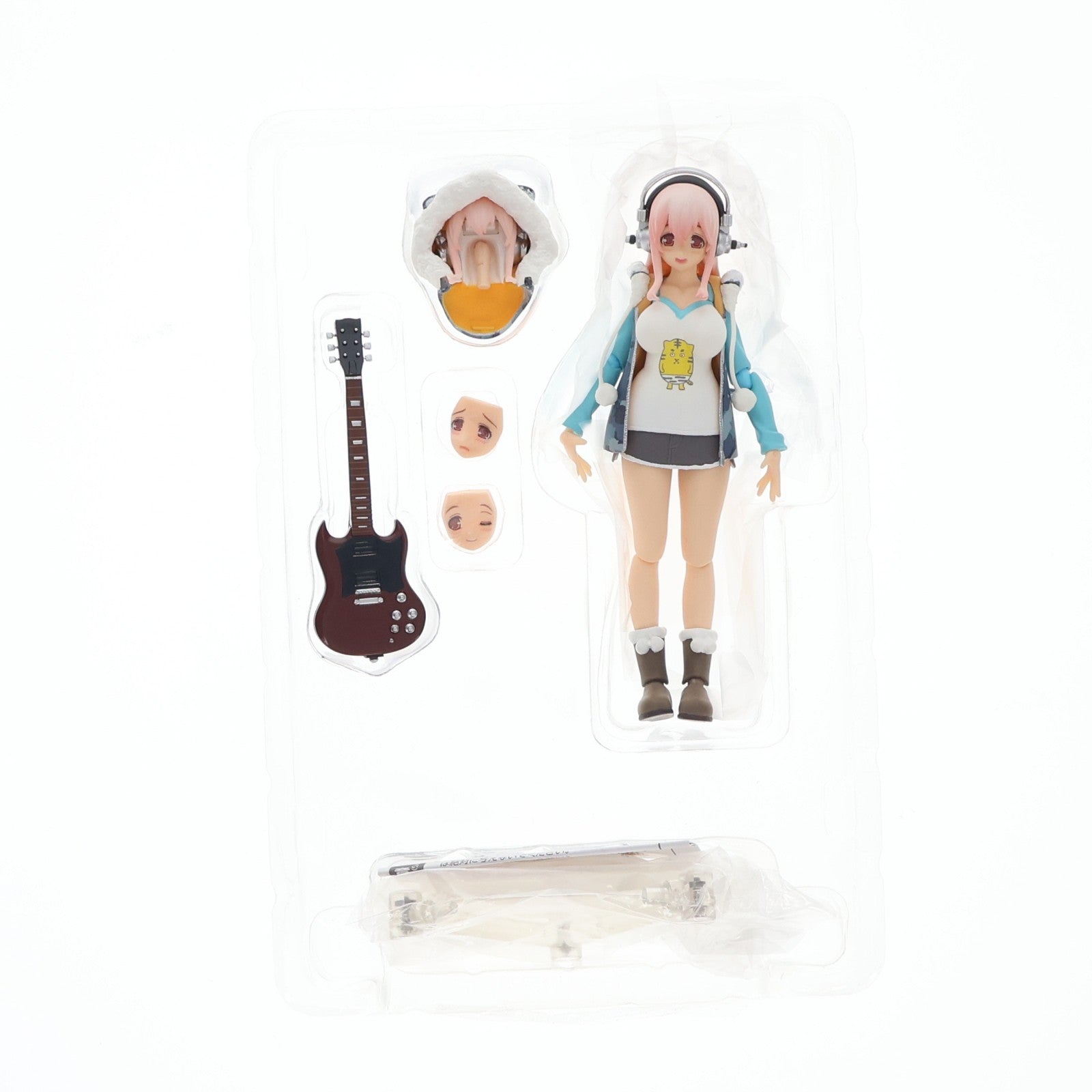 【中古即納】[FIG] figma(フィグマ) 169 すーぱーそに子 虎パーカーver. ニトロスーパーソニックイメージキャラクター 完成品 可動フィギュア マックスファクトリー(20130523)