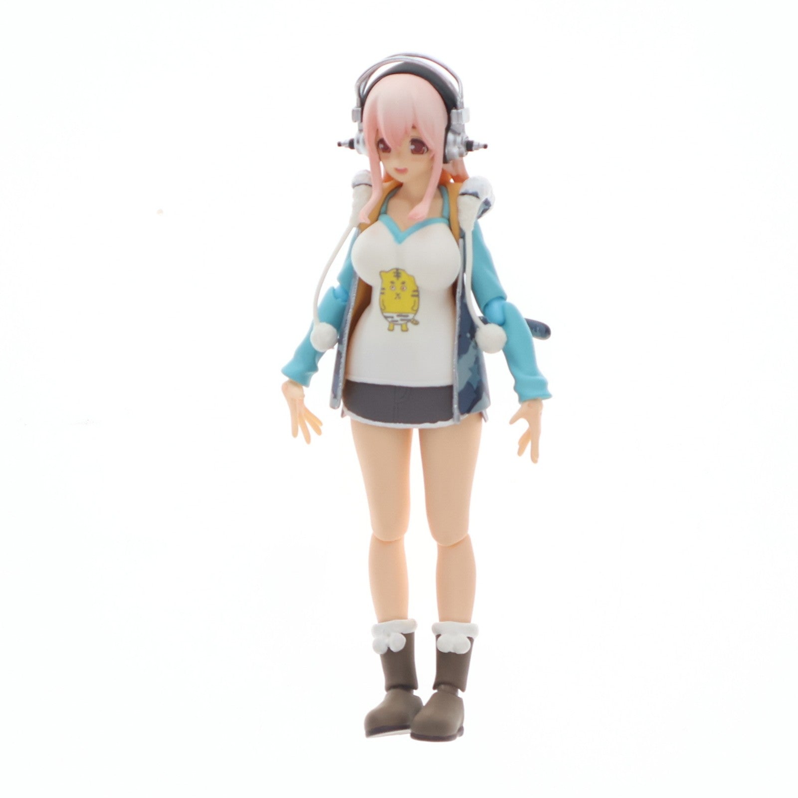 【中古即納】[FIG] figma(フィグマ) 169 すーぱーそに子 虎パーカーver. ニトロスーパーソニックイメージキャラクター 完成品 可動フィギュア マックスファクトリー(20130523)