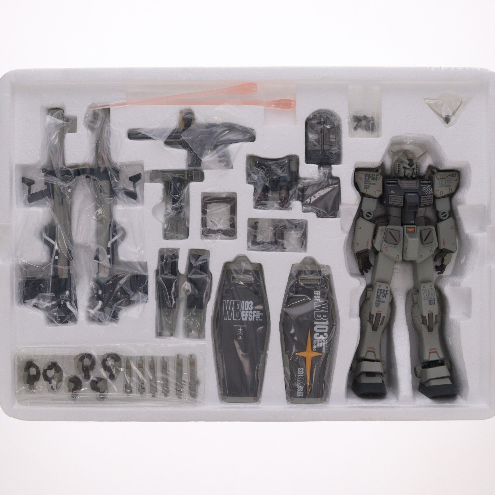 【中古即納】[FIG] GUNDAM FIX FIGURATION METAL COMPOSITE LIMITED RX-78-3 G3ガンダム Ver.Ka WITH Gファイター(G3ver.) 機動戦士ガンダム 完成品 可動フィギュア バンダイ(20070728)