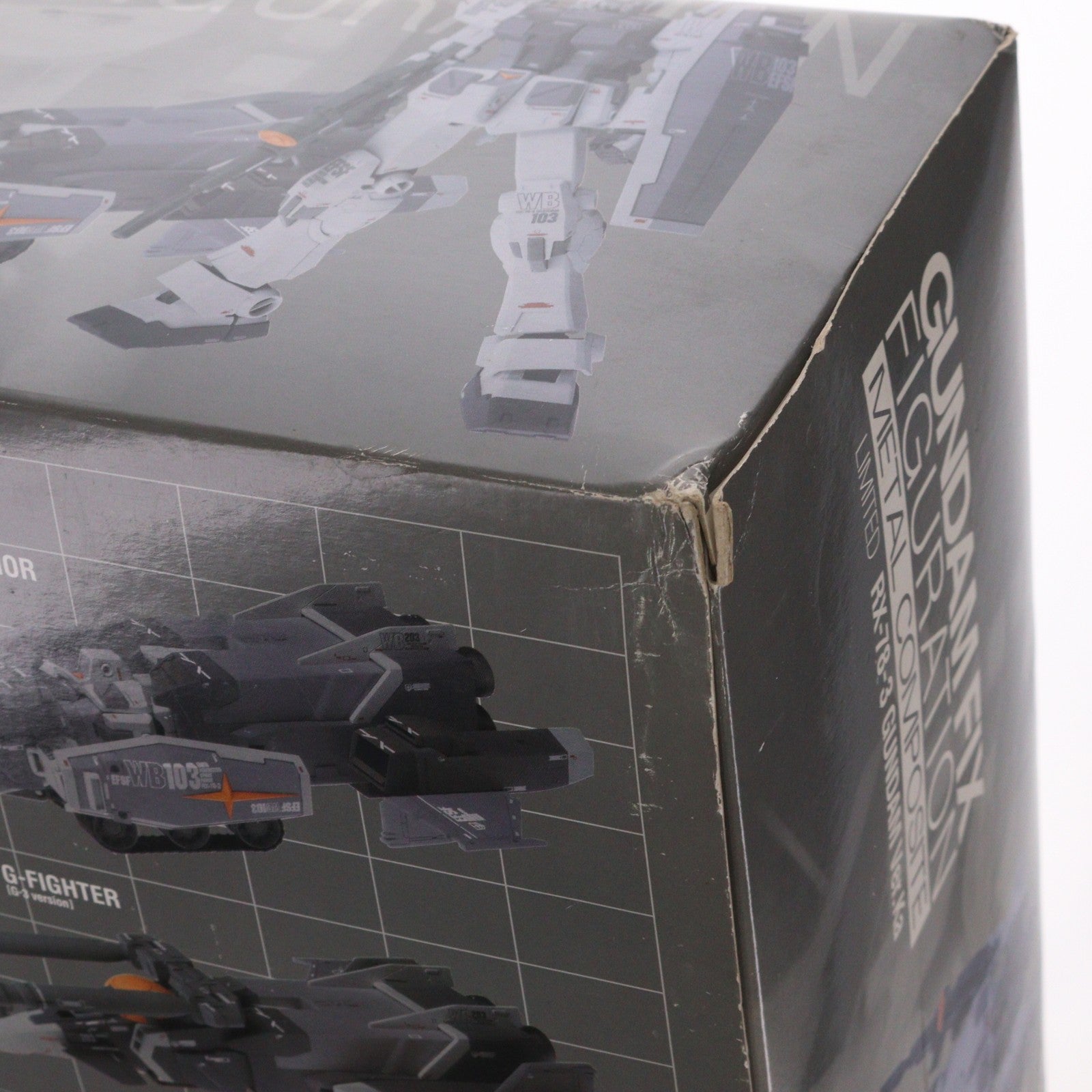 【中古即納】[FIG] GUNDAM FIX FIGURATION METAL COMPOSITE LIMITED RX-78-3 G3ガンダム Ver.Ka WITH Gファイター(G3ver.) 機動戦士ガンダム 完成品 可動フィギュア バンダイ(20070728)
