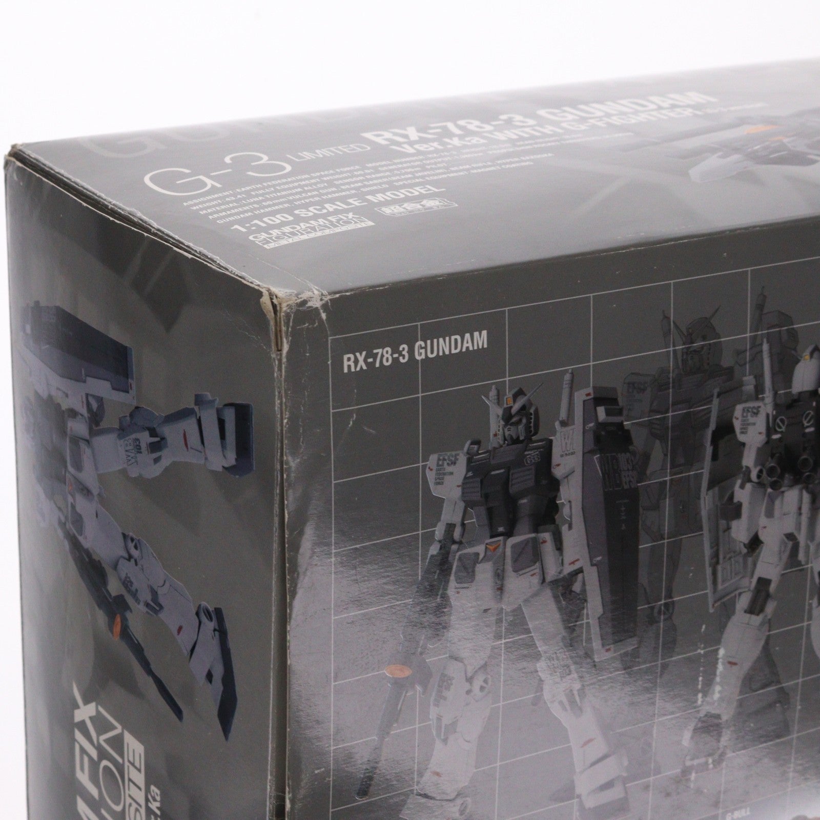 【中古即納】[FIG] GUNDAM FIX FIGURATION METAL COMPOSITE LIMITED RX-78-3 G3ガンダム Ver.Ka WITH Gファイター(G3ver.) 機動戦士ガンダム 完成品 可動フィギュア バンダイ(20070728)