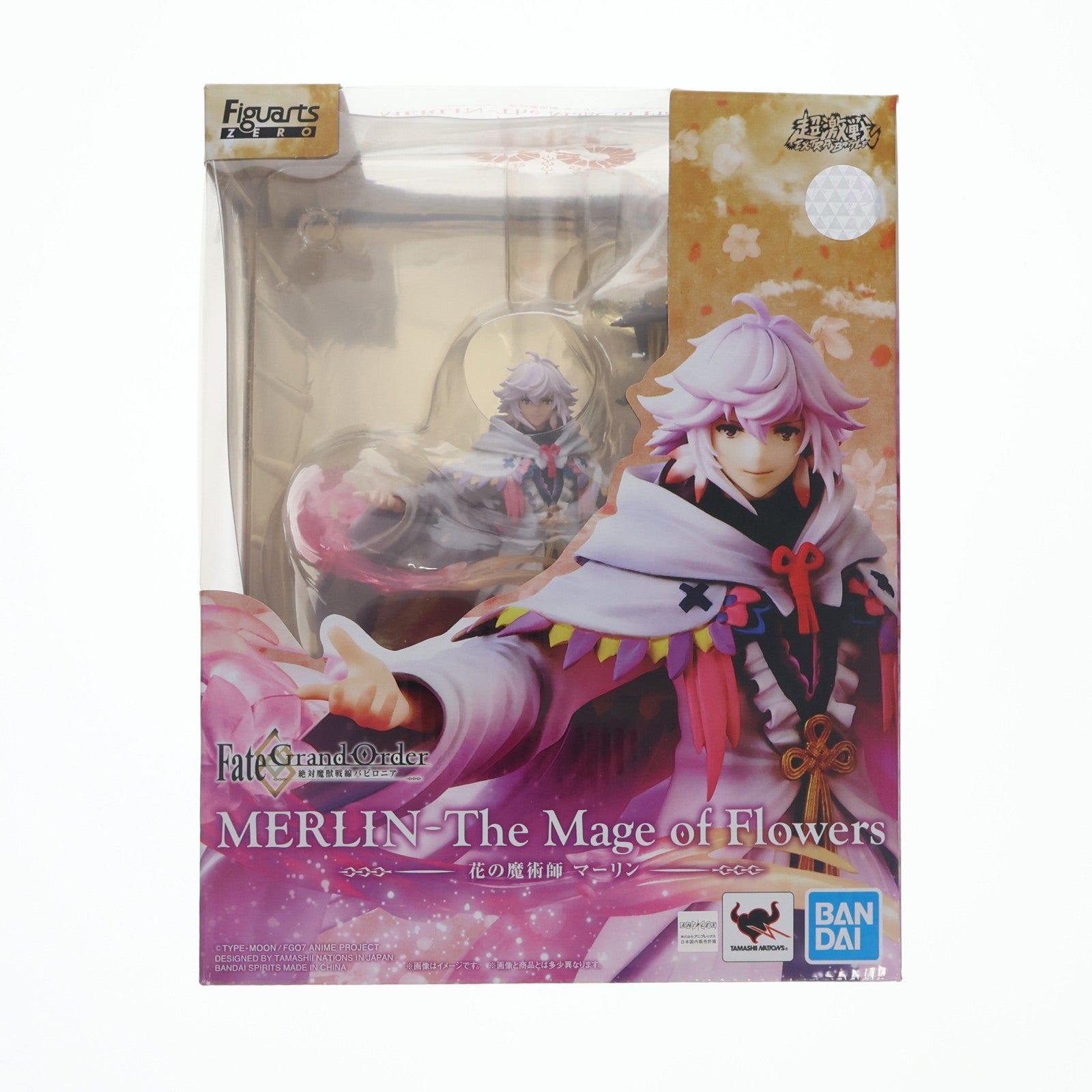 【中古即納】[FIG] フィギュアーツZERO 花の魔術師マーリン Fate/Grand Order(フェイト/グランドオーダー) -絶対魔獣戦線バビロニア- 完成品 フィギュア バンダイスピリッツ(20210130)