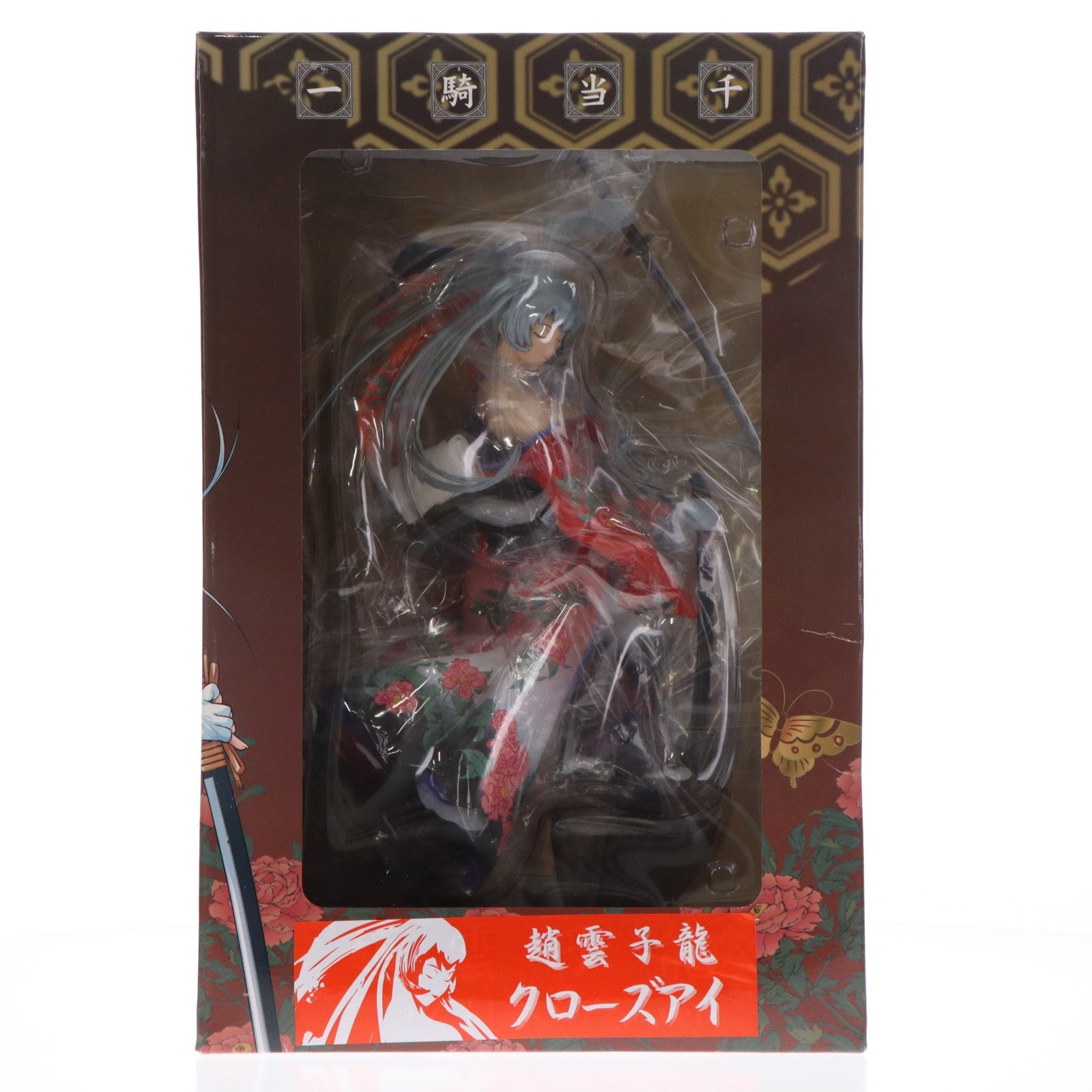 【中古即納】[FIG] 趙雲子龍(ちょううんしりゅう) クローズアイ 一騎当千 1/6 完成品 フィギュア BEAT(ビート)(20100227)
