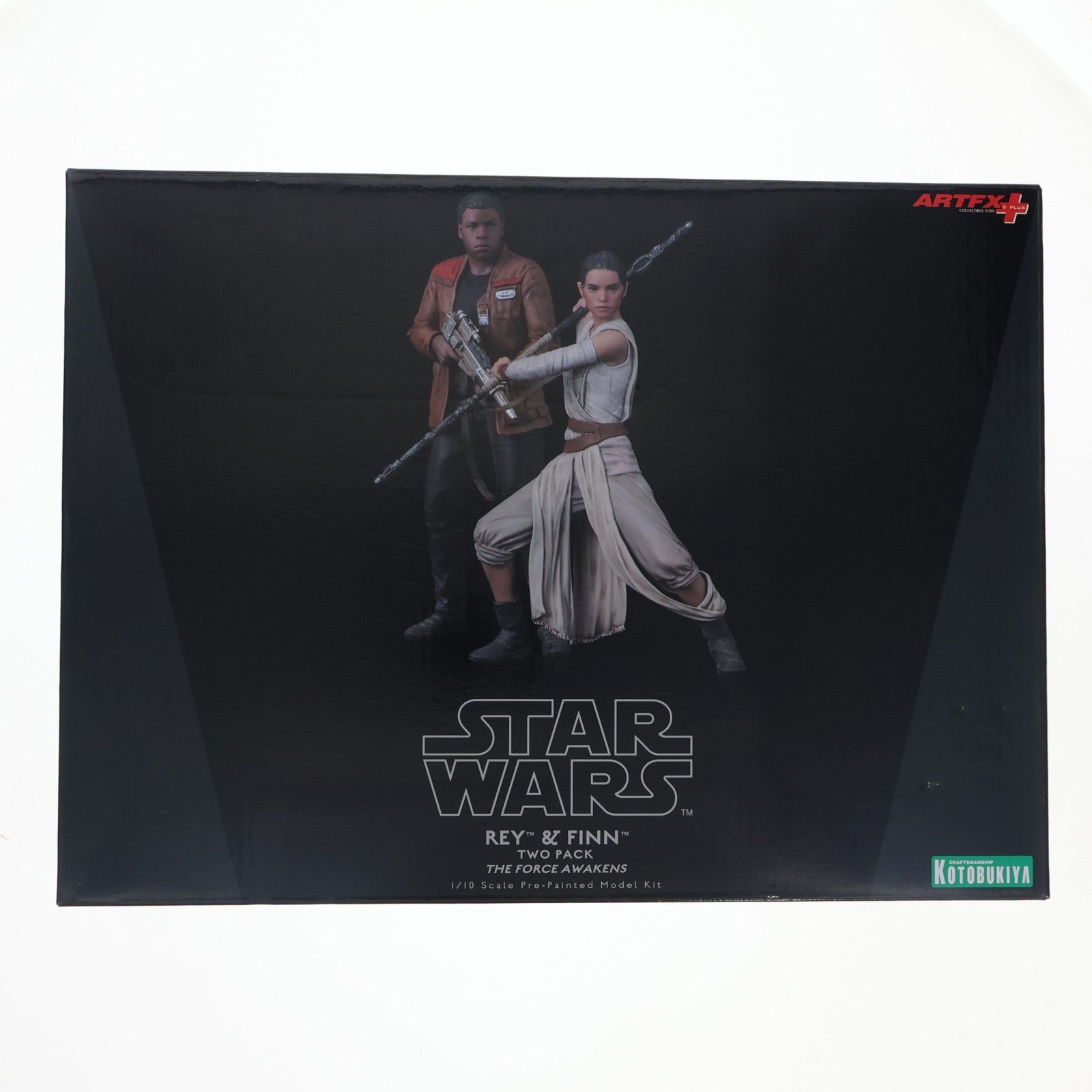【中古即納】[FIG] ARTFX+ レイ&フィン 2パック フォースの覚醒版 STAR WARS(スター・ウォーズ) 1/10簡易組立キット フィギュア(SW121) コトブキヤ(20170625)
