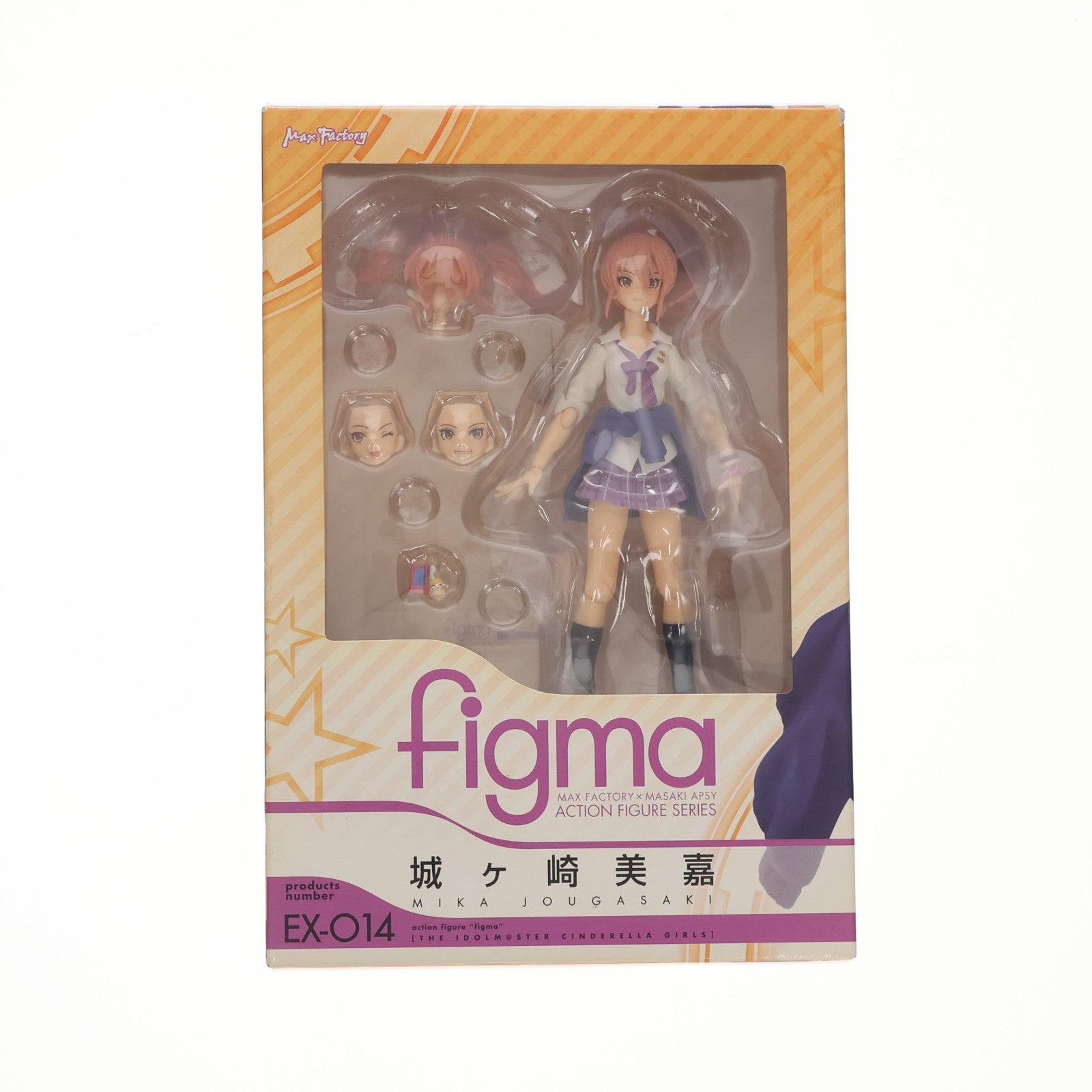 【中古即納】[FIG] ワンフェス2013夏&GOODSMILE ONLINE SHOP限定 figma(フィグマ)EX-014 城ヶ崎美嘉(じょうがさきみか) アイドルマスター シンデレラガールズ 完成品 可動フィギュア マックスファクトリー(20131130)