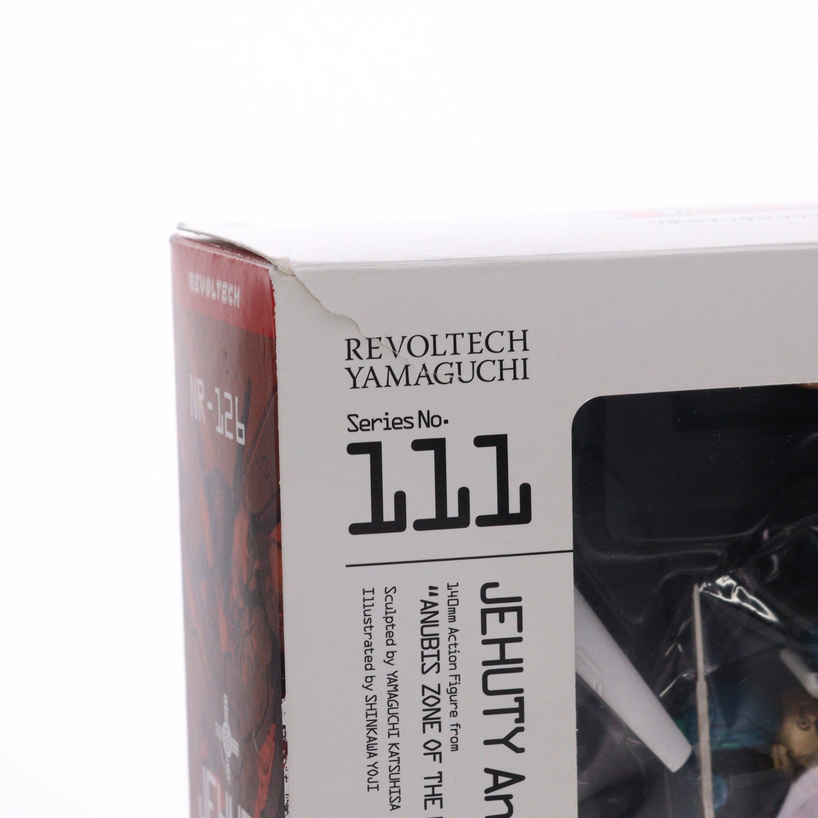 【中古即納】[FIG] リボルテックヤマグチ No.111 ジェフティ ANUBIS版 ANUBIS ZONE OF THE ENDERS(アヌビス ゾーンオブエンダーズ) 完成品 可動フィギュア 海洋堂(20111115)