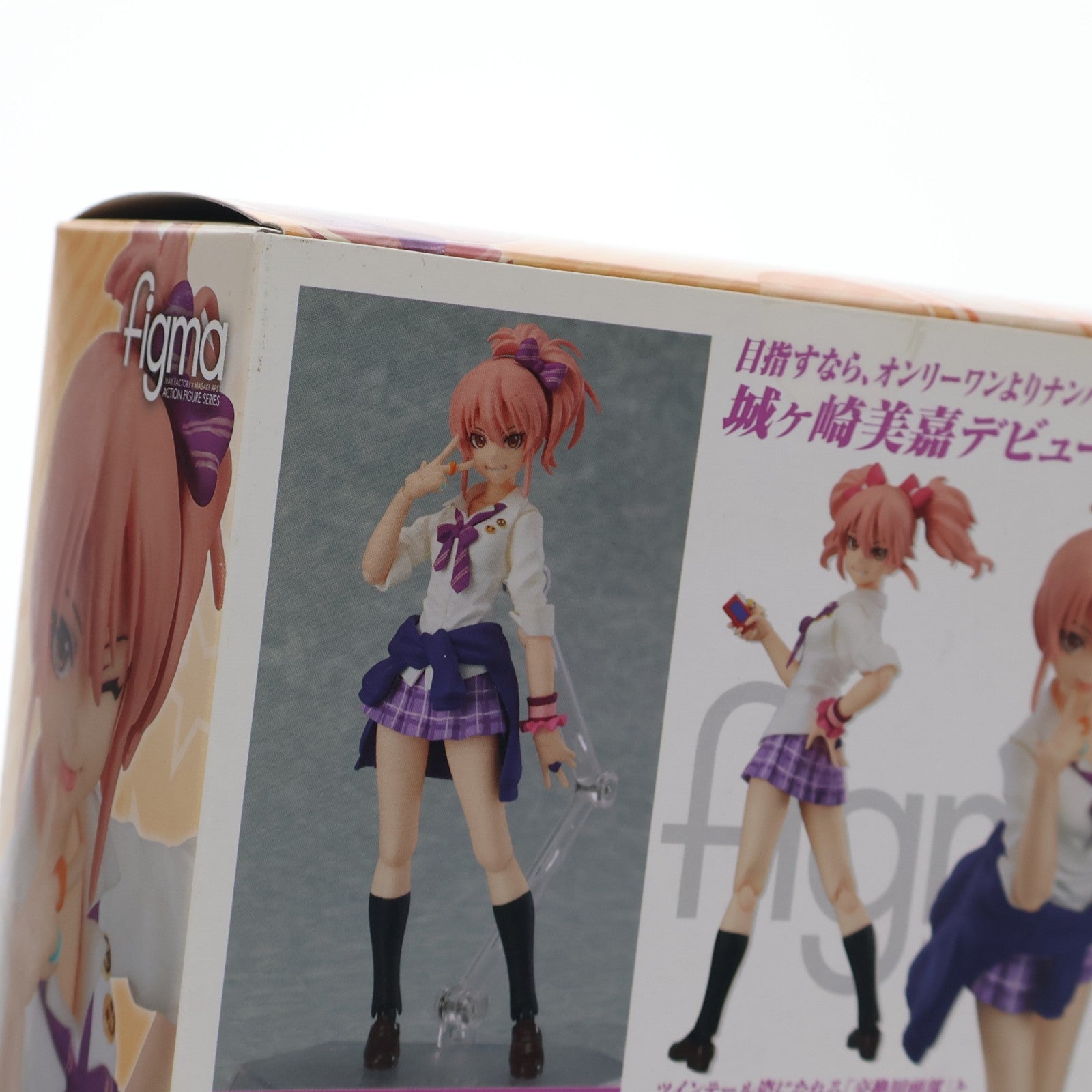 【中古即納】[FIG] ワンフェス2013夏&GOODSMILE ONLINE SHOP限定 figma(フィグマ)EX-014 城ヶ崎美嘉(じょうがさきみか) アイドルマスター シンデレラガールズ 完成品 可動フィギュア マックスファクトリー(20131130)