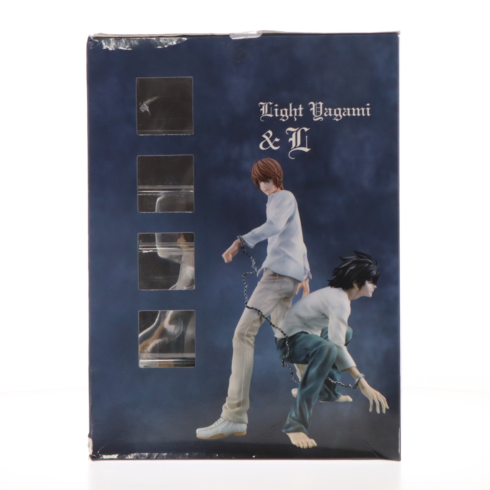 【中古即納】[FIG] G.E.M.シリーズ 夜神月&L(やがみらいと&エル) DEATH NOTE(デスノート) 完成品 フィギュア メガトレショップ&オンラインショップ限定 メガハウス(20190829)